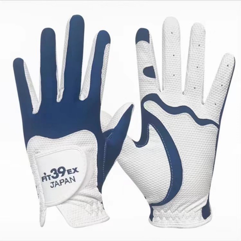 Men Breathable Mesh No Sweat Non-Slip Golf Glove 1