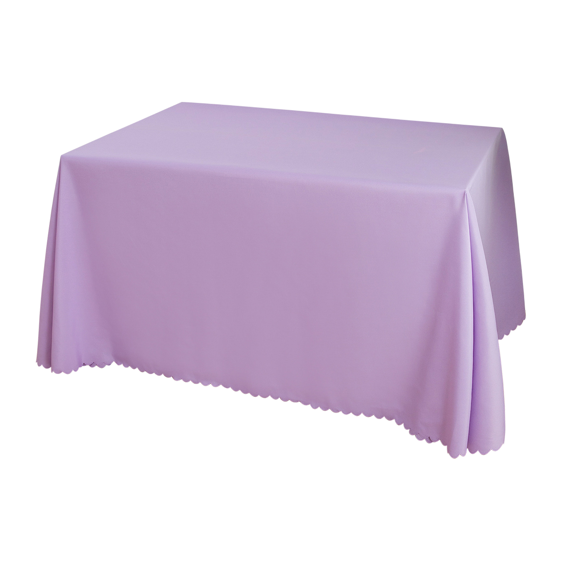 Reusable Warp Knitted Full Color Printed 8' Table Throw (MOQ: 1pc) 8