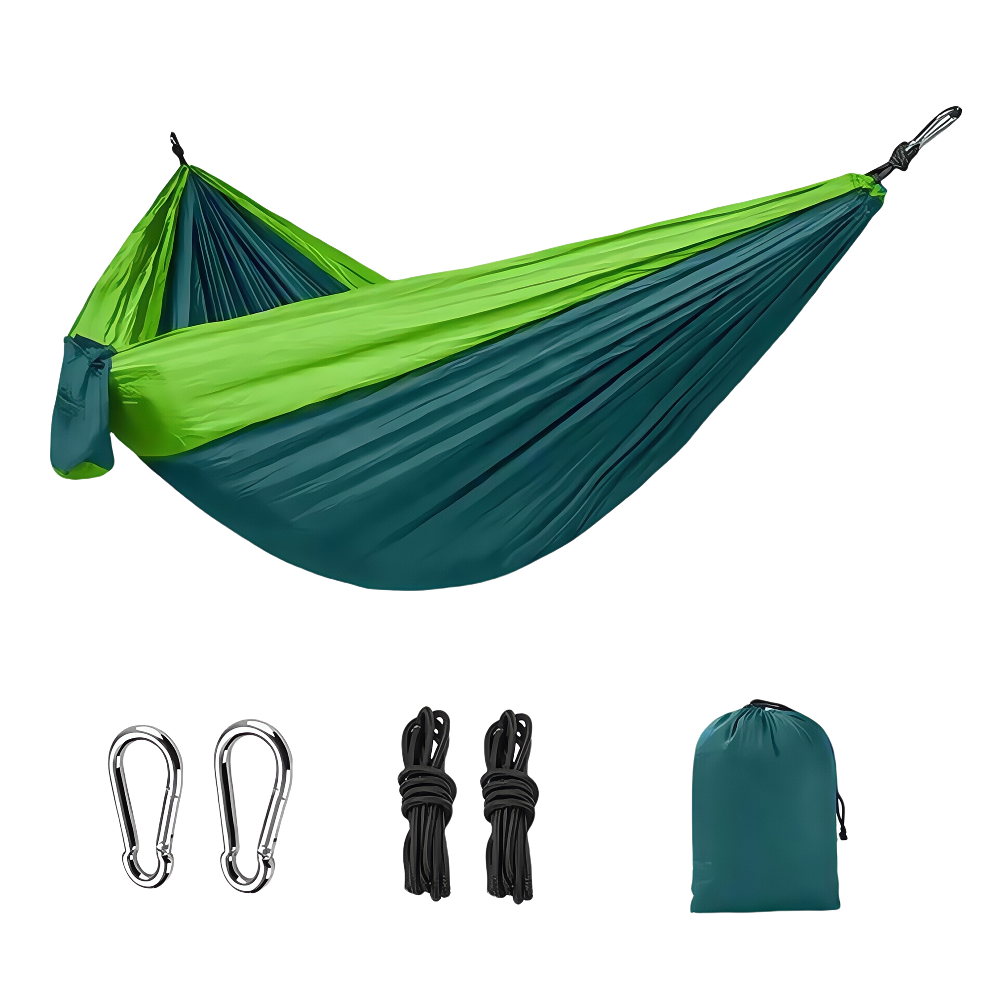 Lightweight Nylon Hammock w/Carry Bag 7
