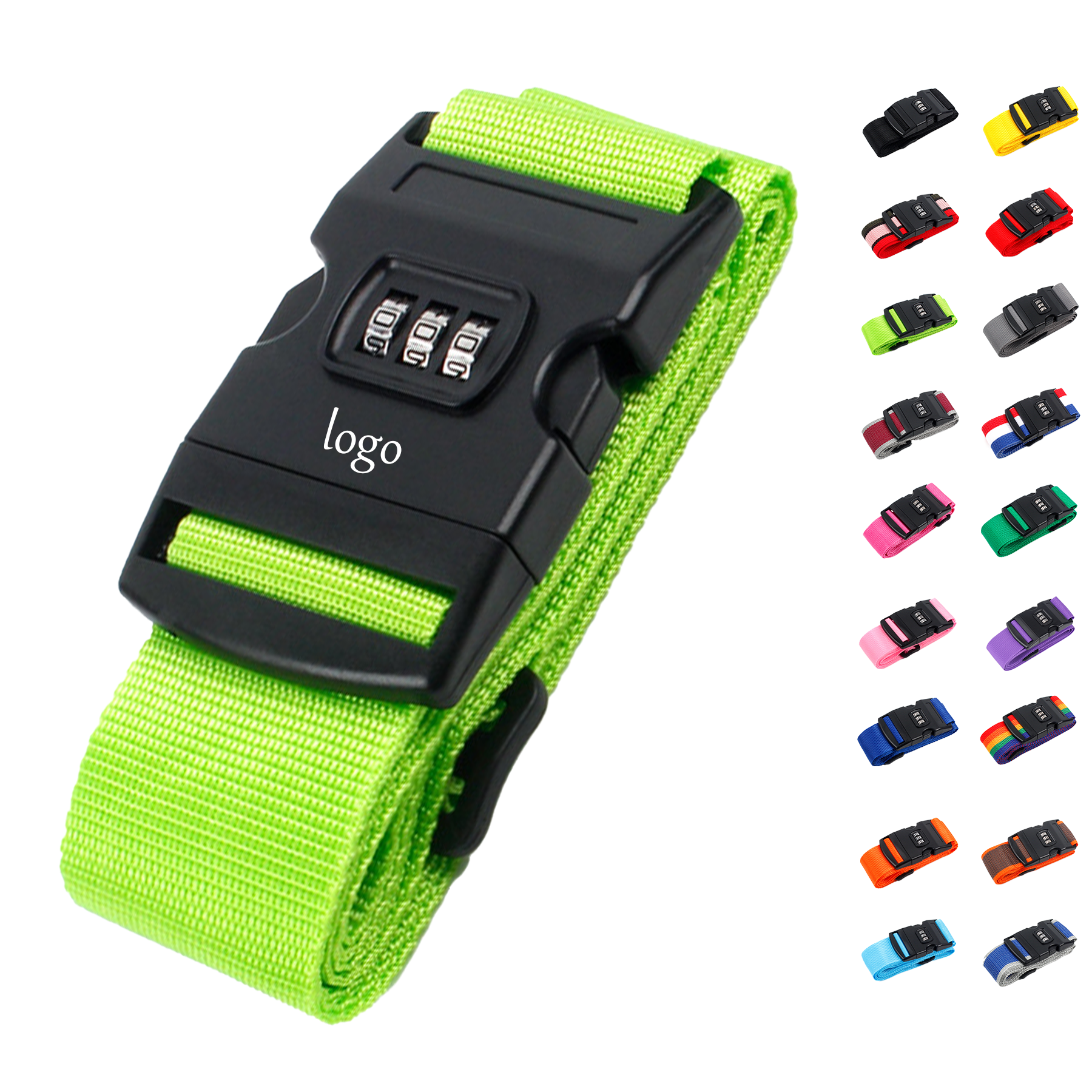 Suitcase Password Strap 12