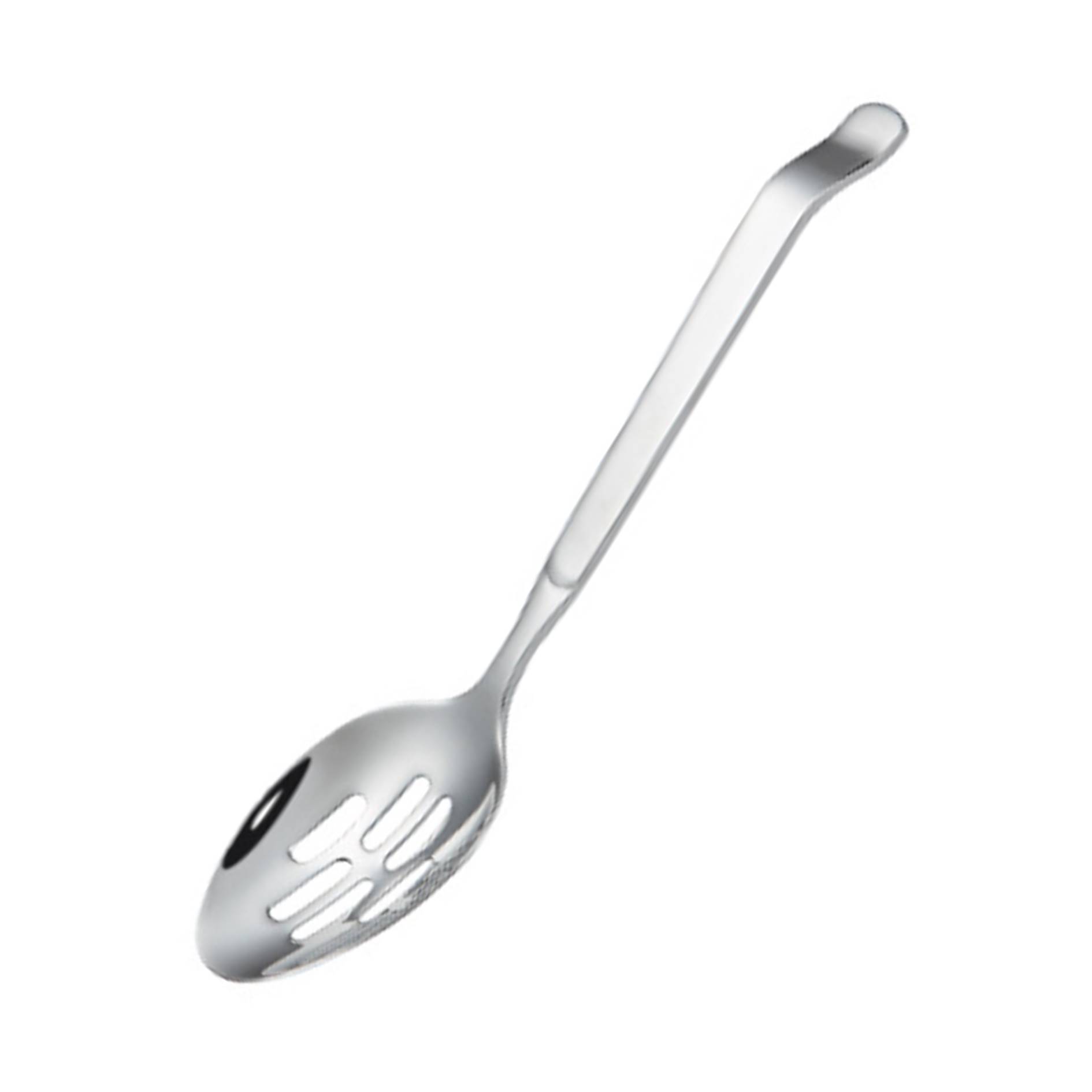 11 Inch Stainless Steel Slotted Serving Spoon 3