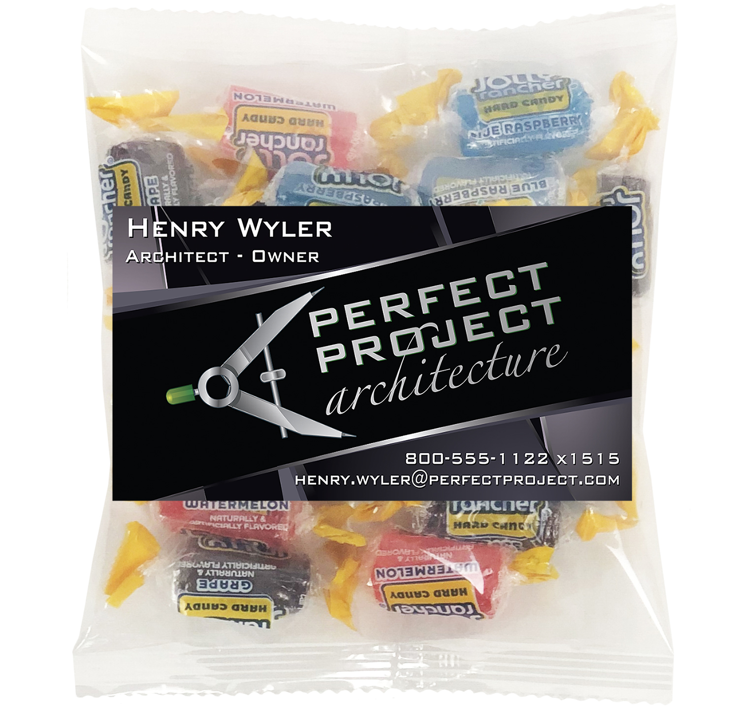 Large Snack Bag with Rectangle Magnet Standard Fill 9