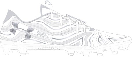 Men's UA Command MC Lacrosse Cleats 3