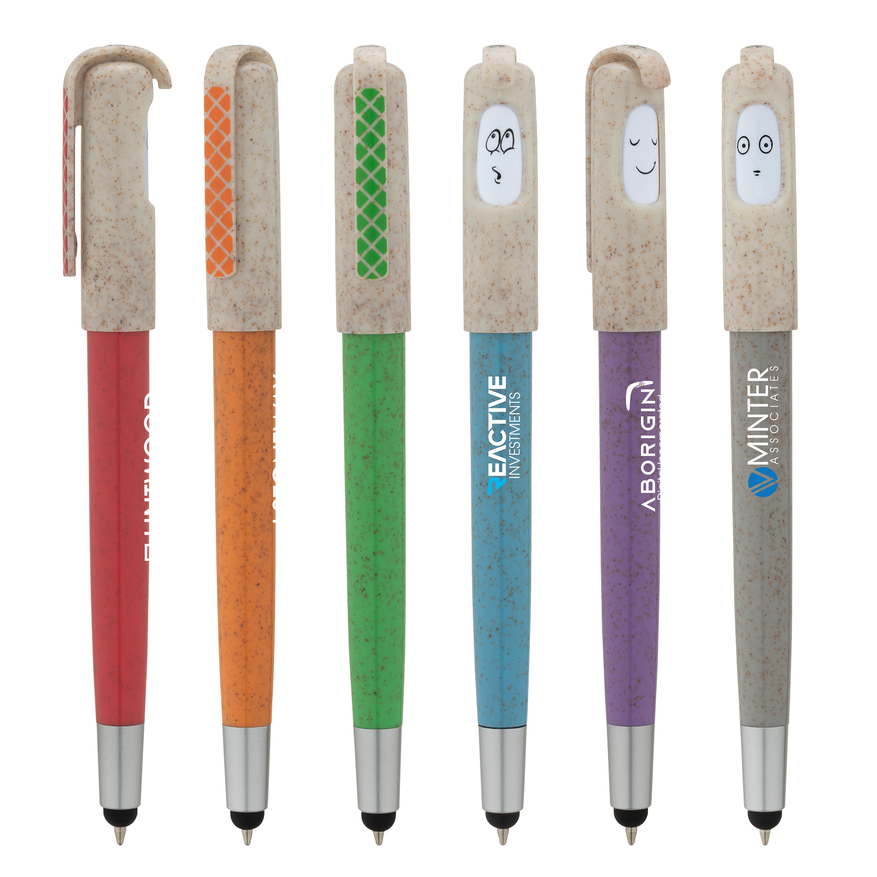 Charlie  Plunge-Action Ballpoint / Stylus / Mood Pen 45