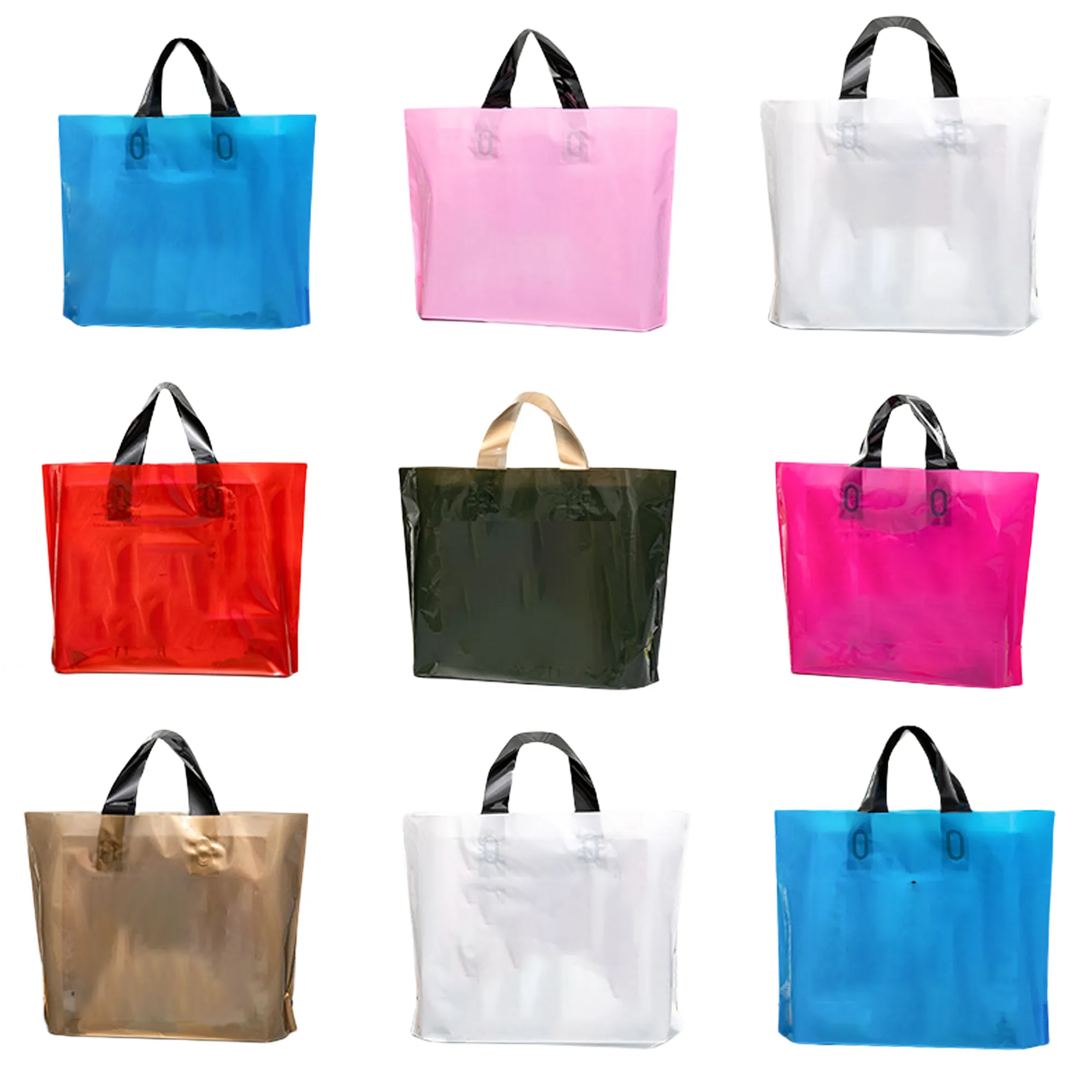 PE Plastic Handle Shopping Bag 3