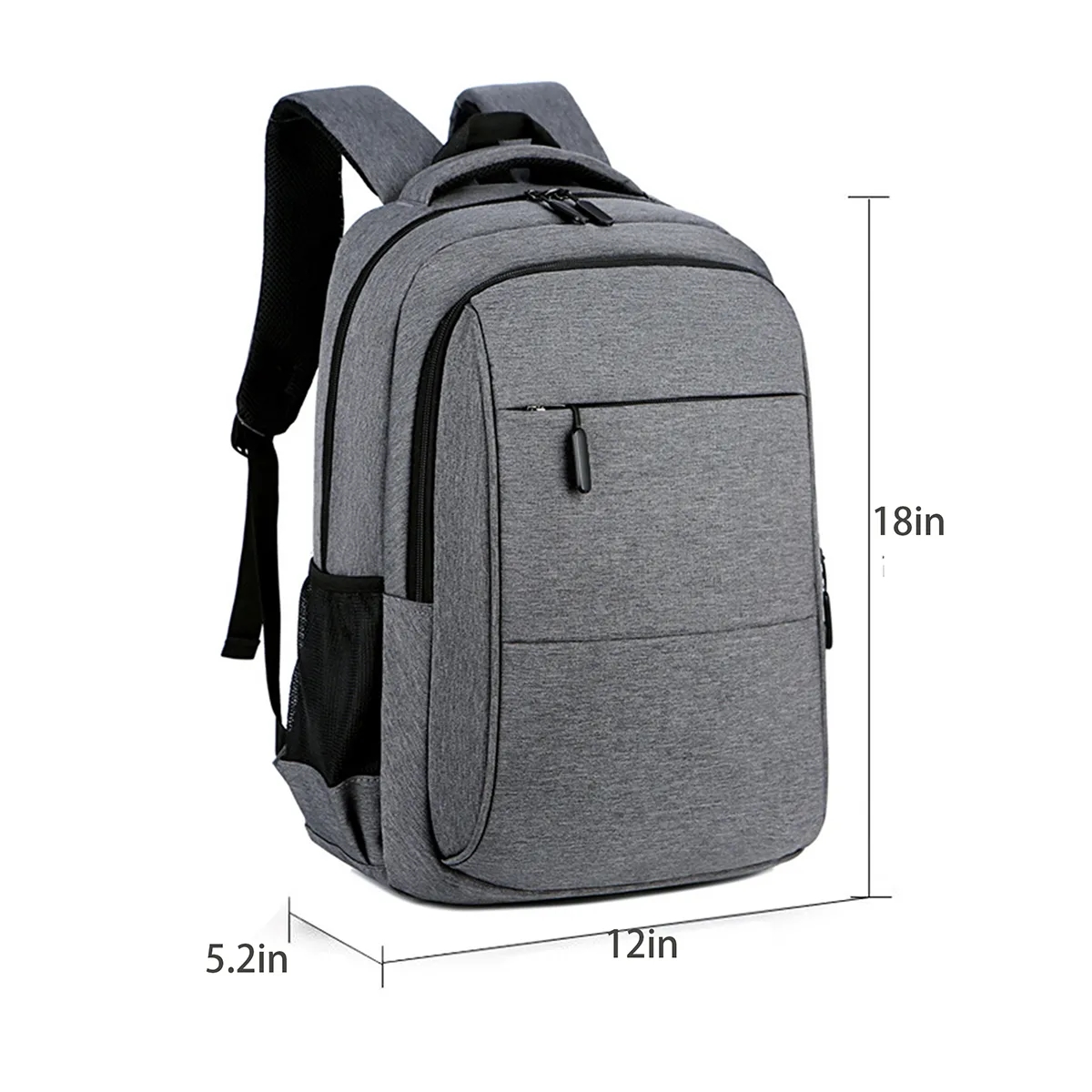 Durable Business Travel Laptop Backpack With USB Charging 3