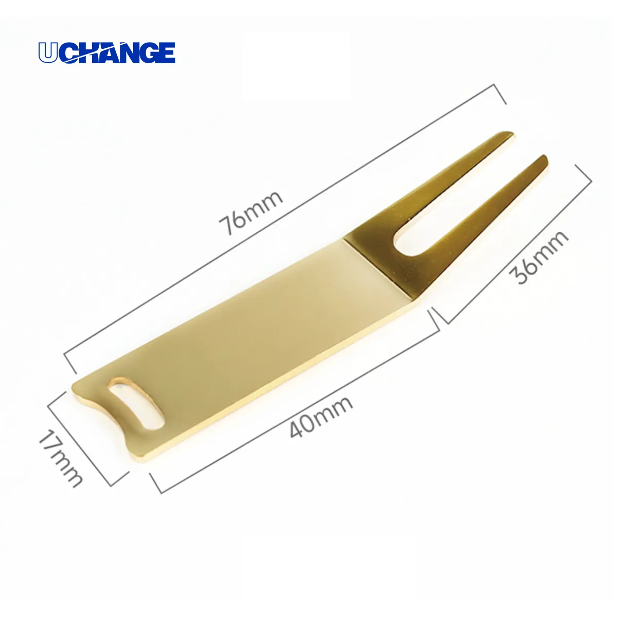 Steel Golf Divot Repair Tool With Slot 4