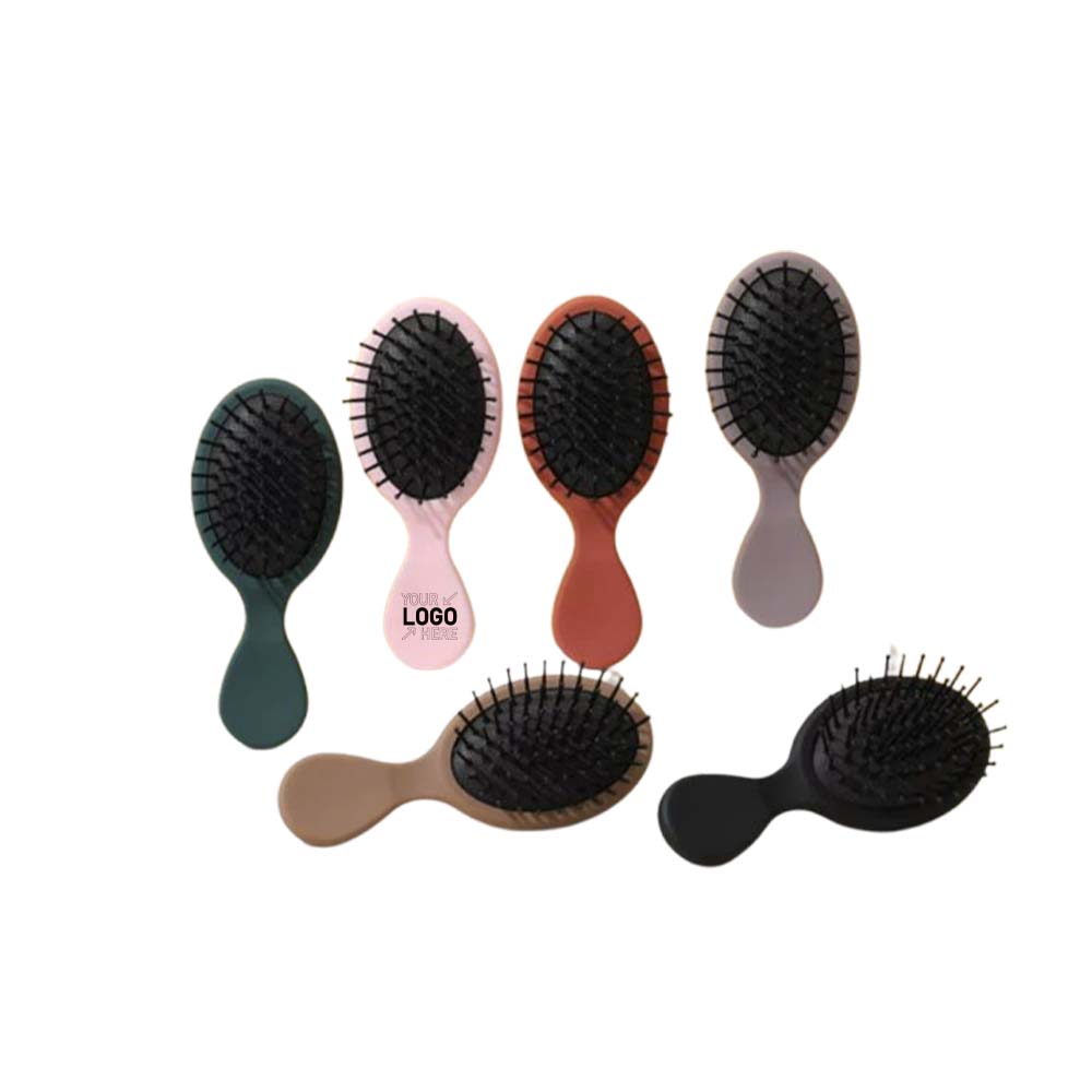 Pocket-size Hair Comb With Soft Bristles