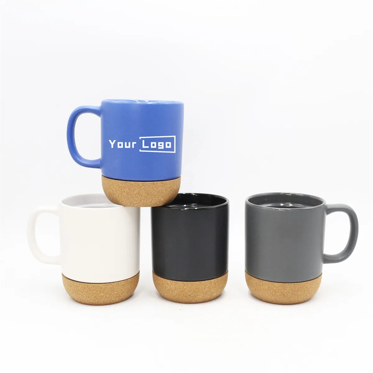 Cork Bottom Ceramic Mug