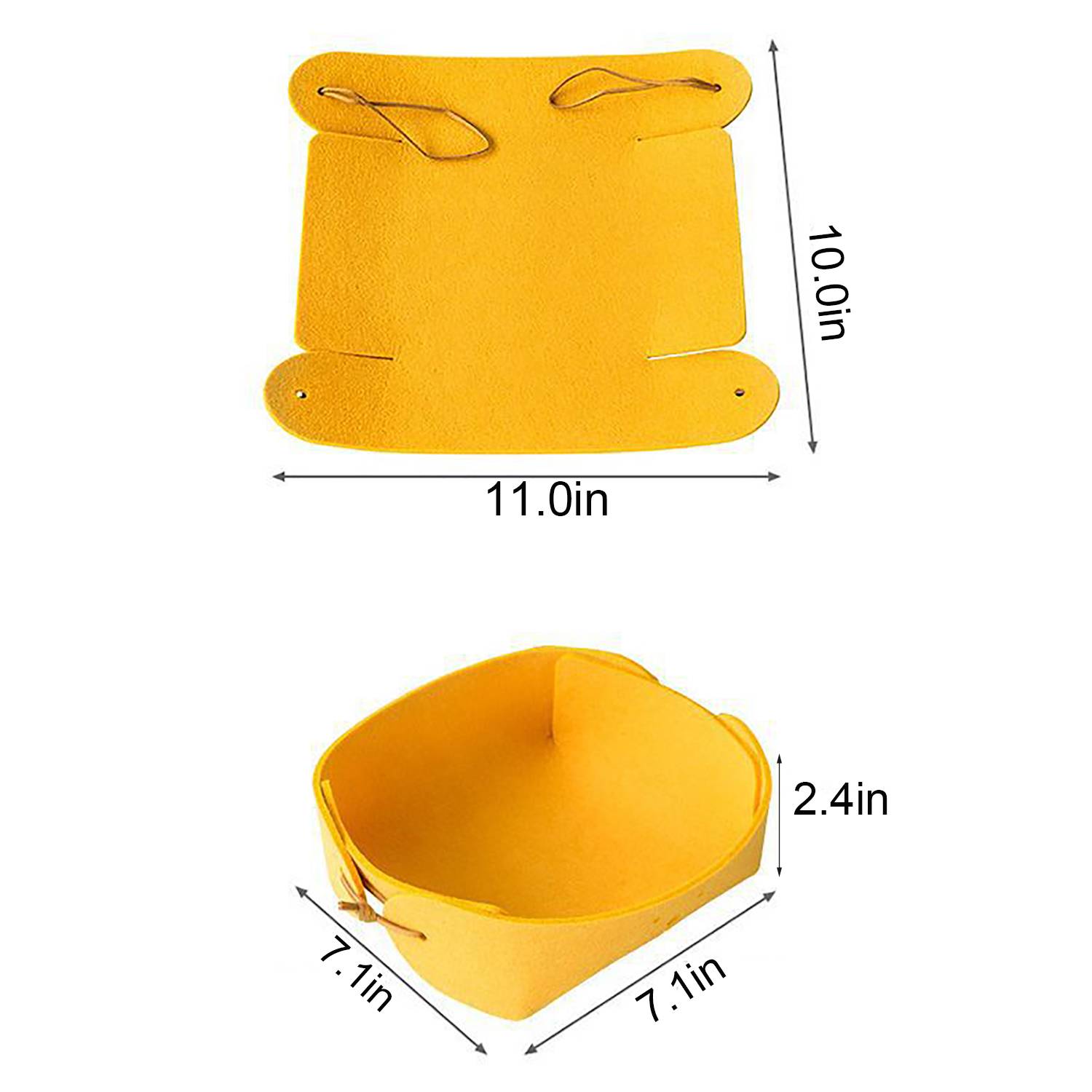 Foldable Felt Desktop Storage Basket 4