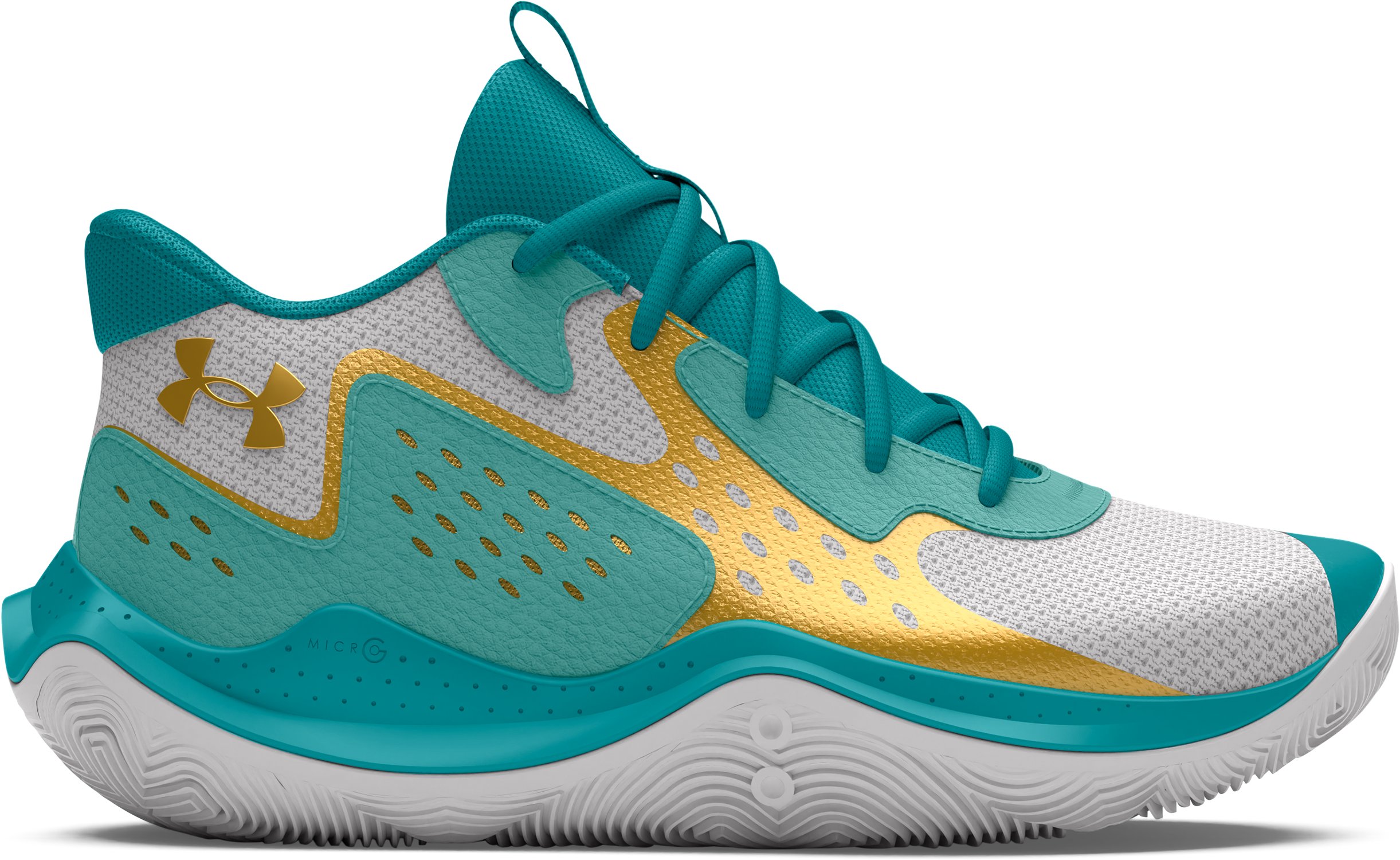 UA Jet '23 Grade School Basketball Shoes 13