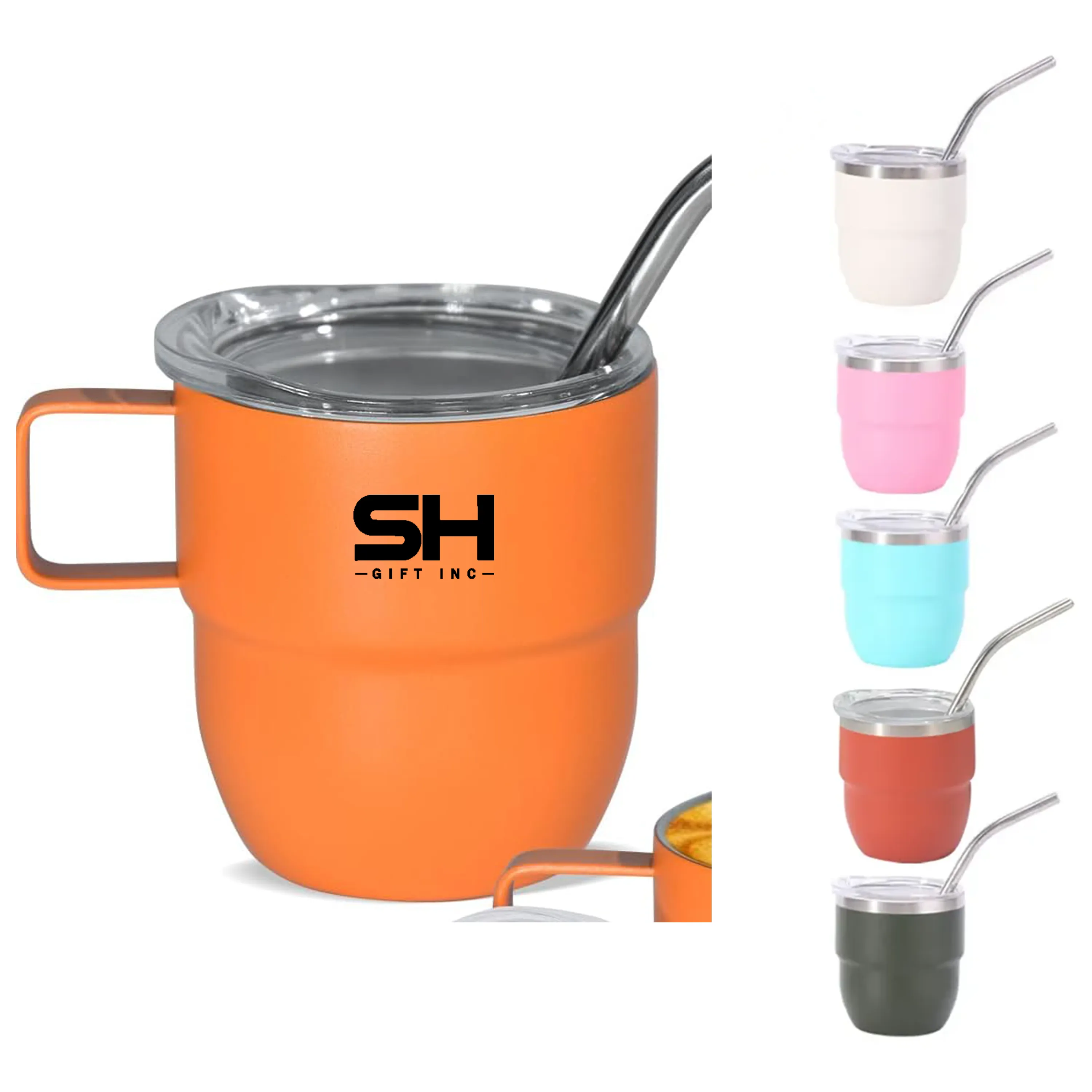 4oz Stackable Vacuum Insulated Espressp Coffee Cup 1