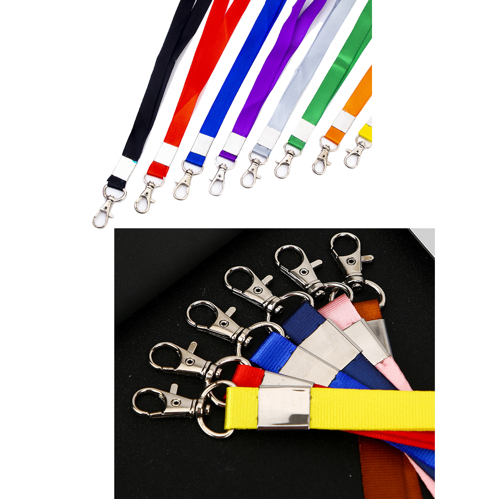 Heavy-Duty Name Badge Strap with Metal Clasp 4