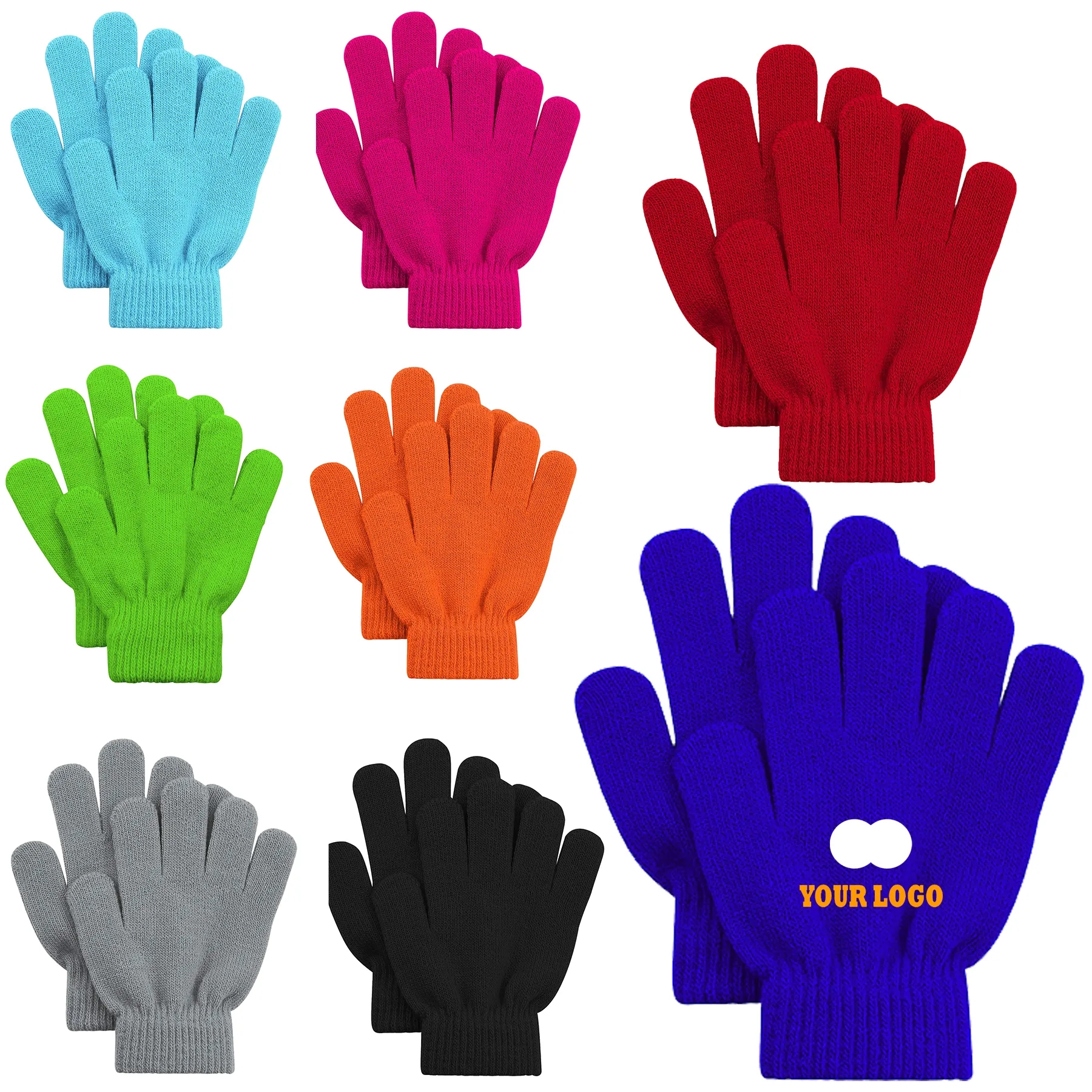 Winter Kids Warm Magic Gloves
