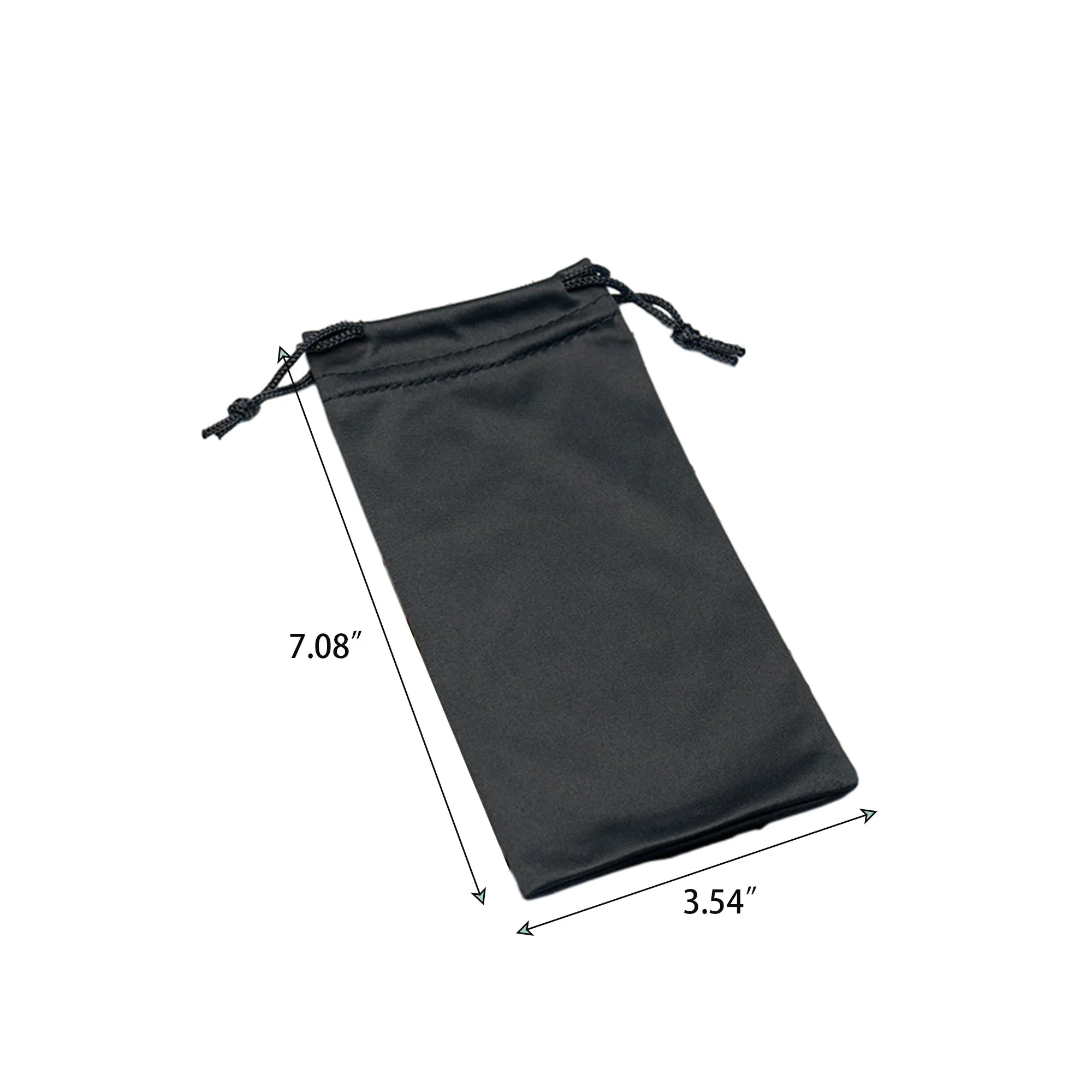 MOQ 50 PCS Soft Glasses Drawstring Bag 2
