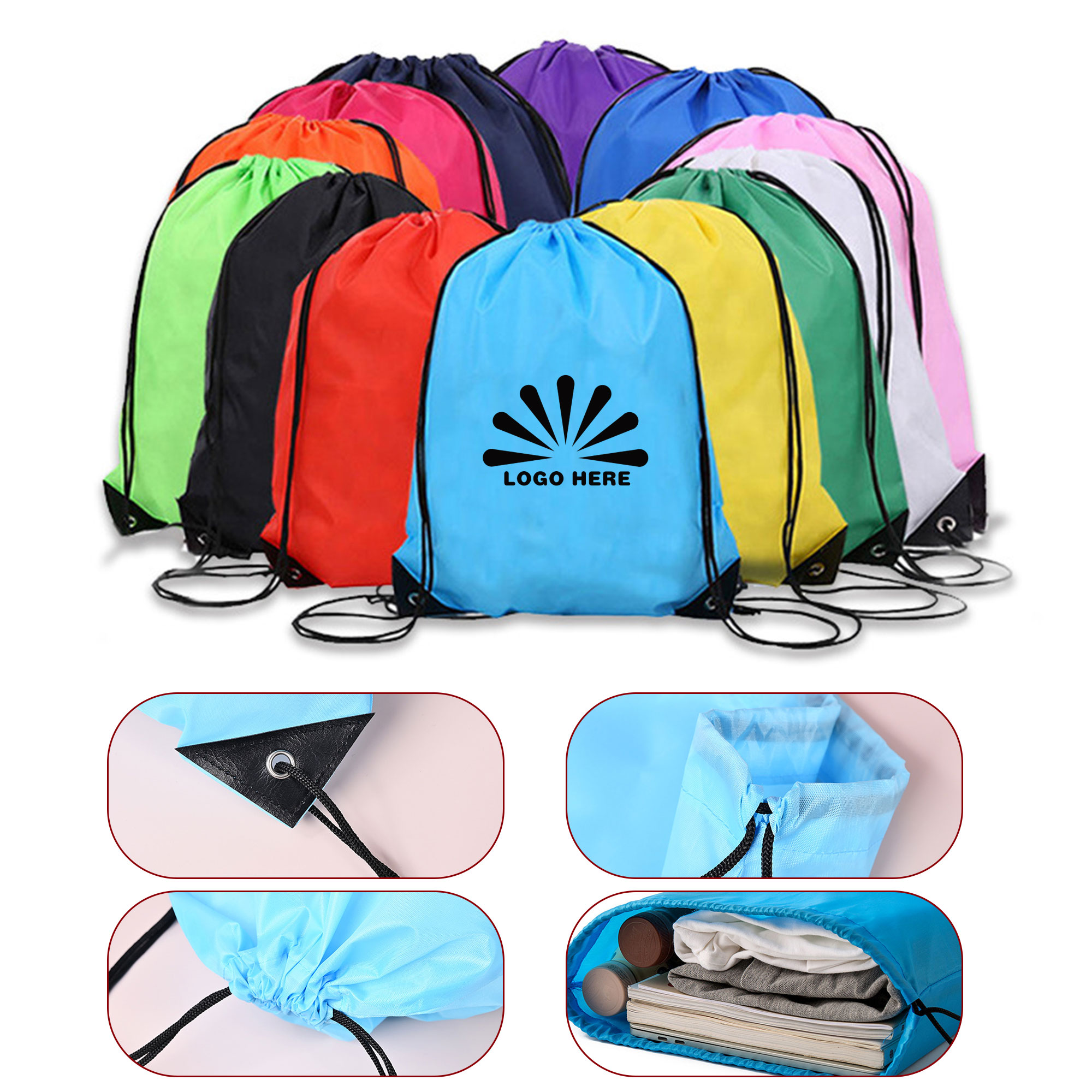 Waterproof Bulk String Backpack 2