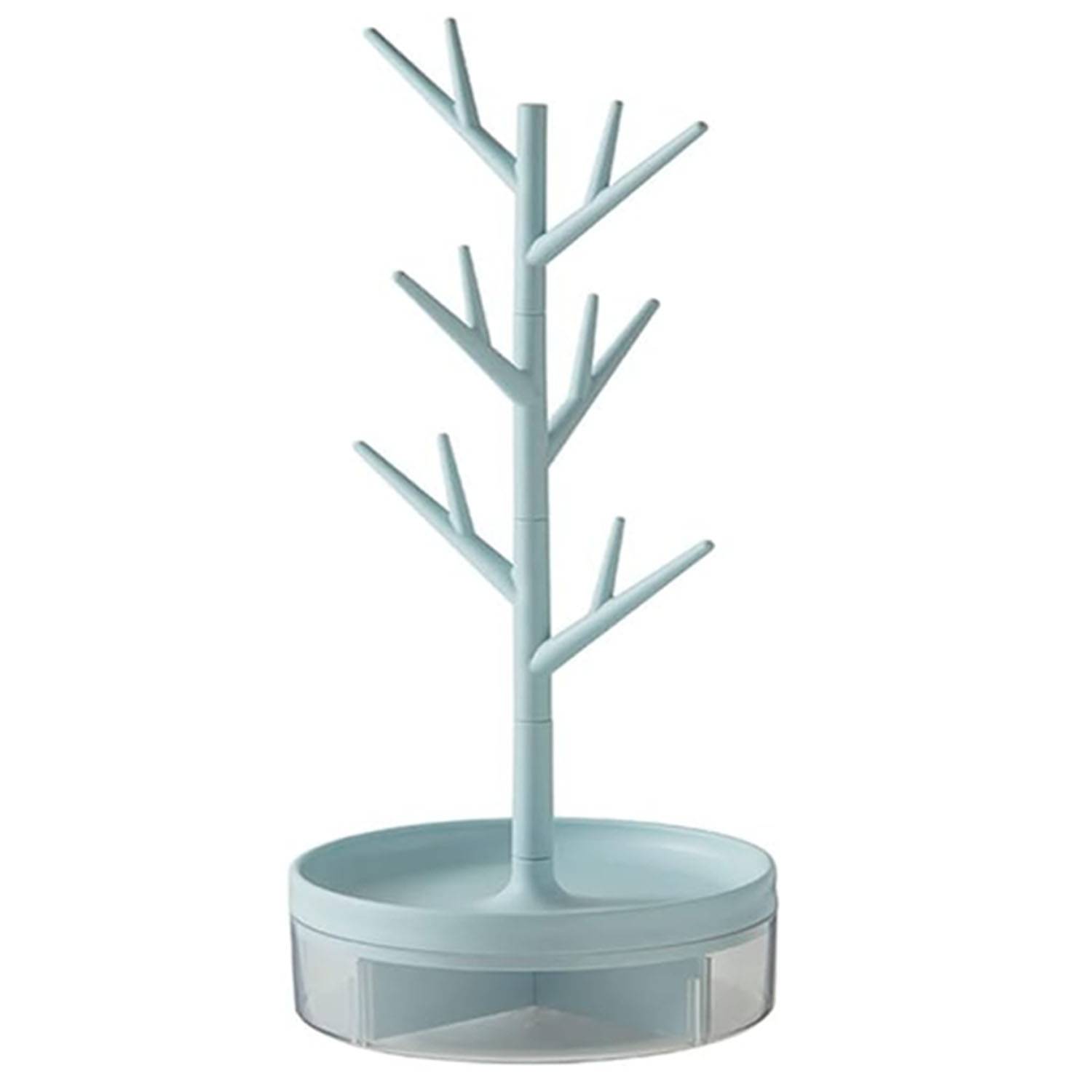 Rotating branch jewelry storage rack 6