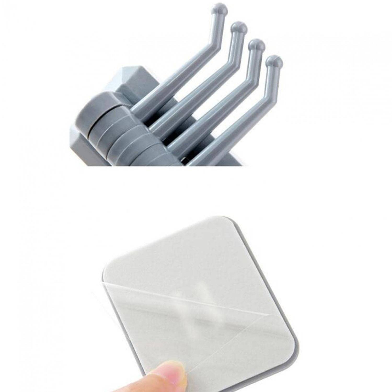 Towel Hanger w/ Hooks 10
