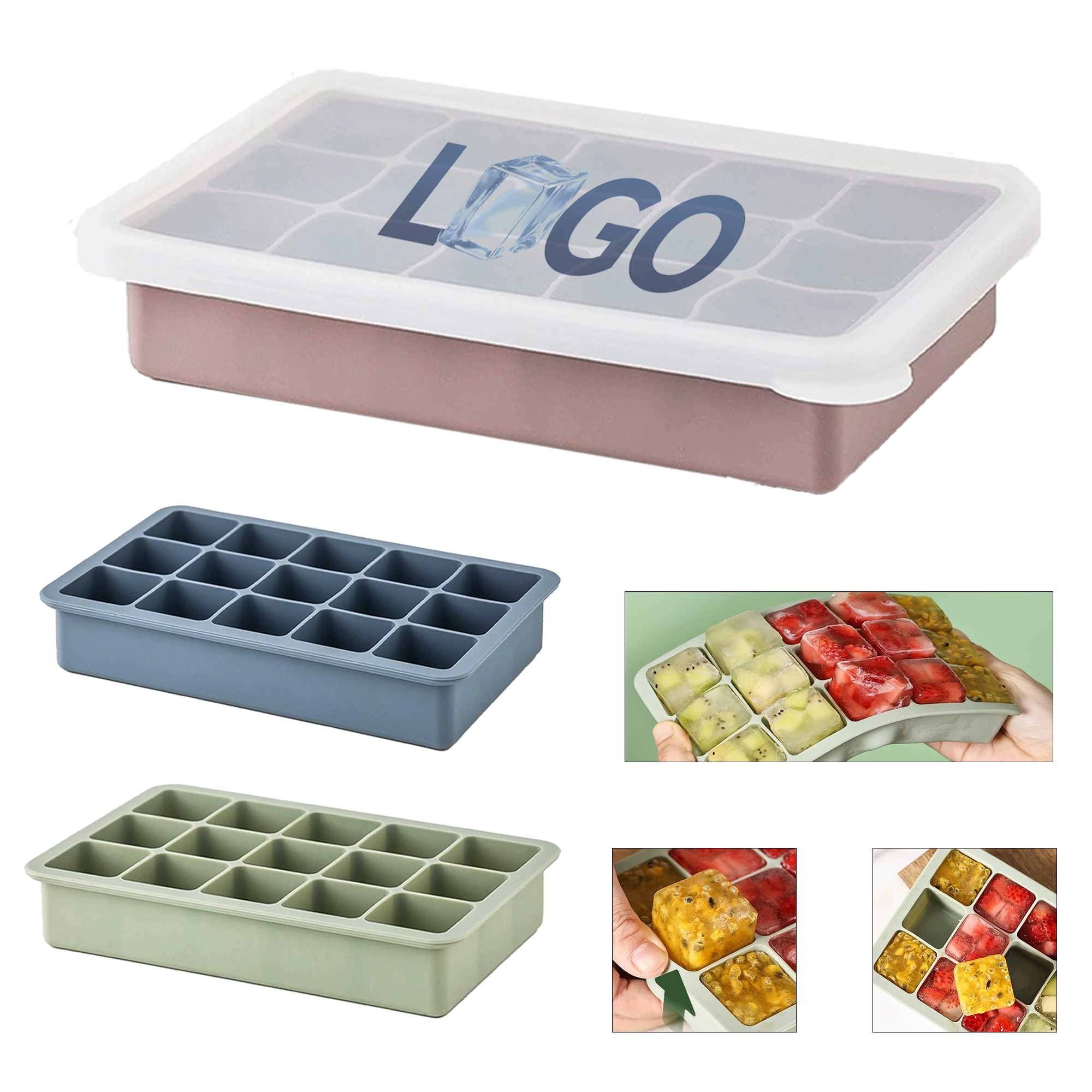 15 Cube Easy Release Ice Tray 3