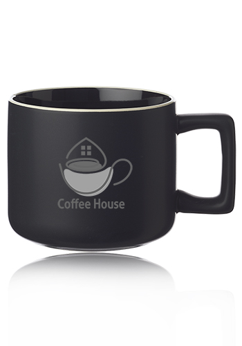 Sandpoint 14 oz. Latte Ceramic Mugs 2