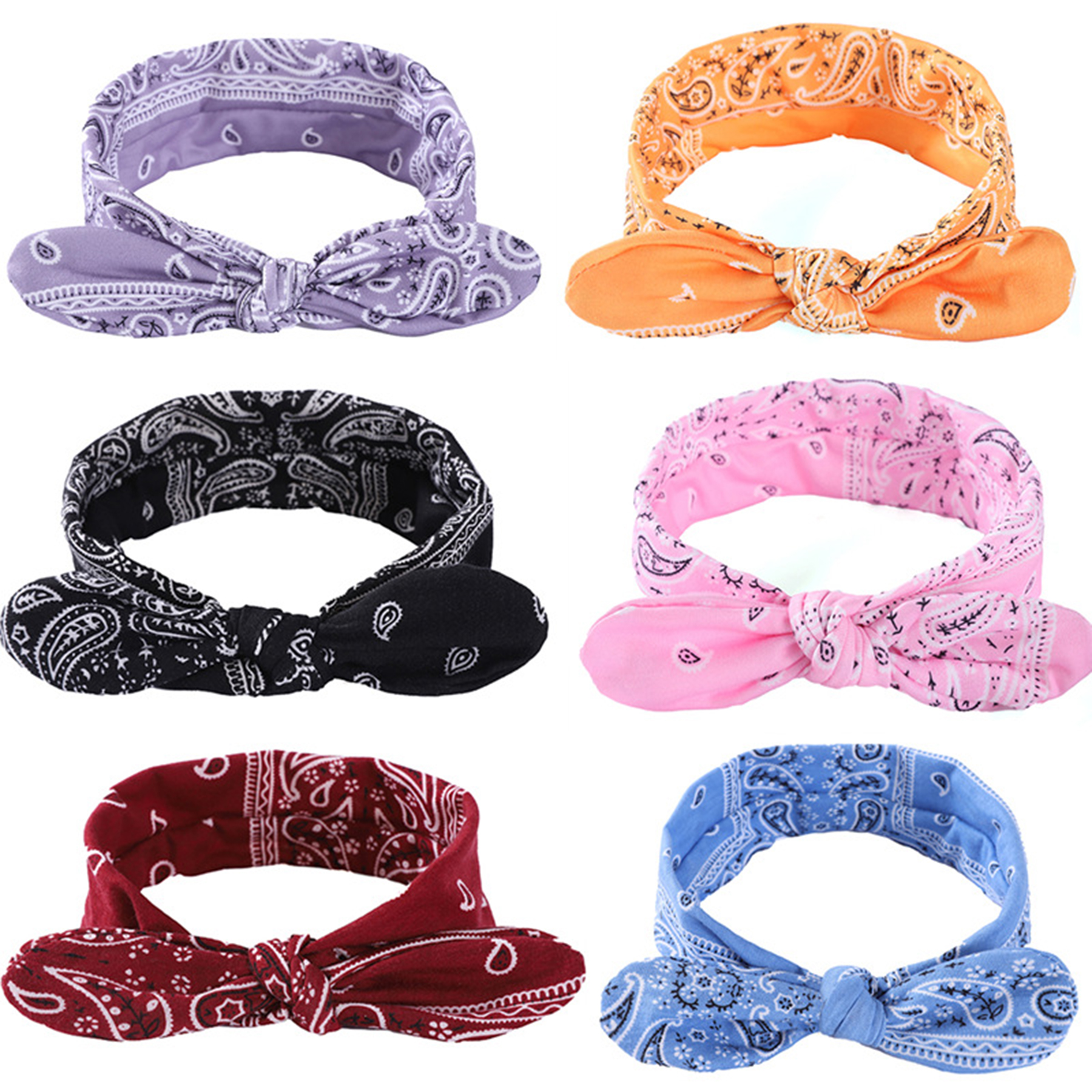 Floral Printed Hair Band 3