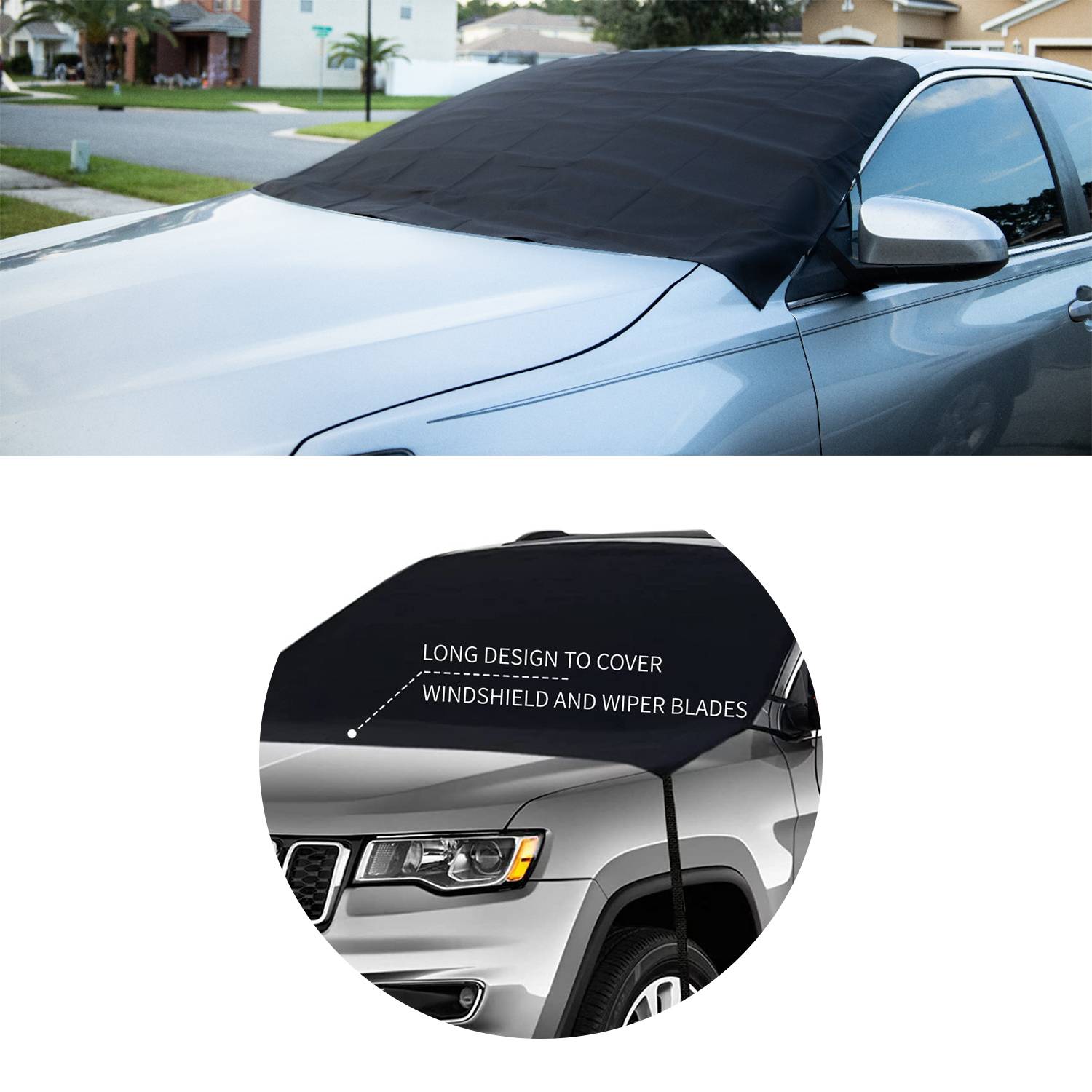 Oxford car snow shield windshield protective cover 6