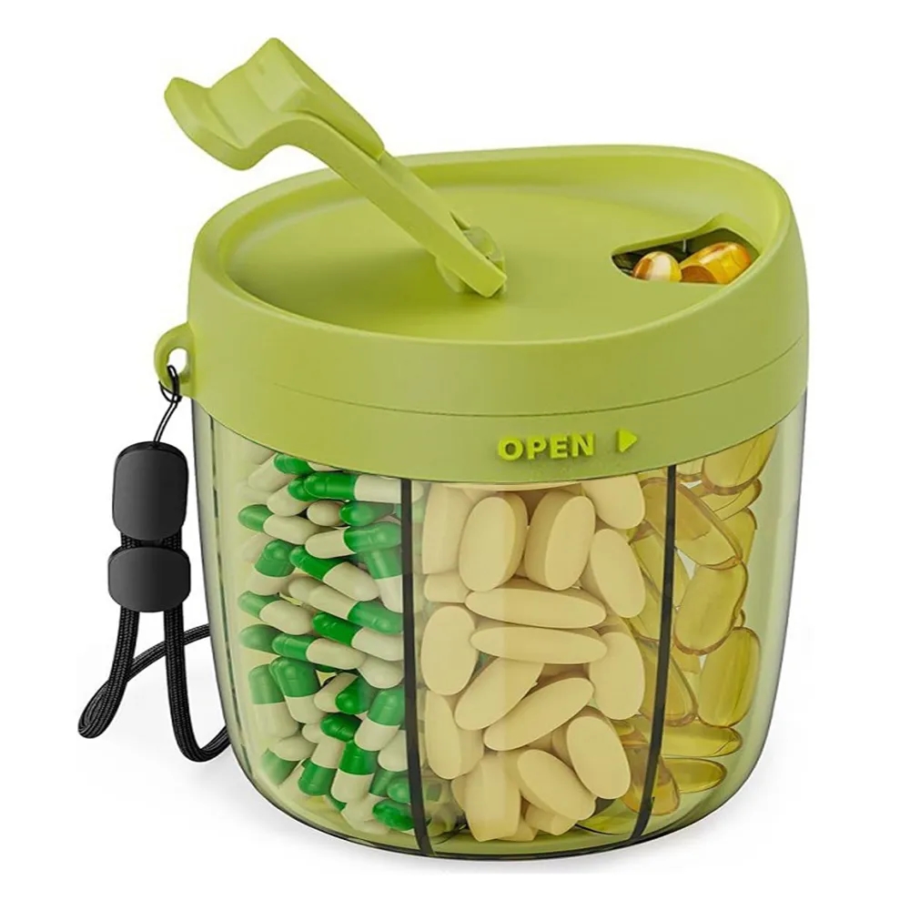 7 Compartment Travel Pill Organizer 4