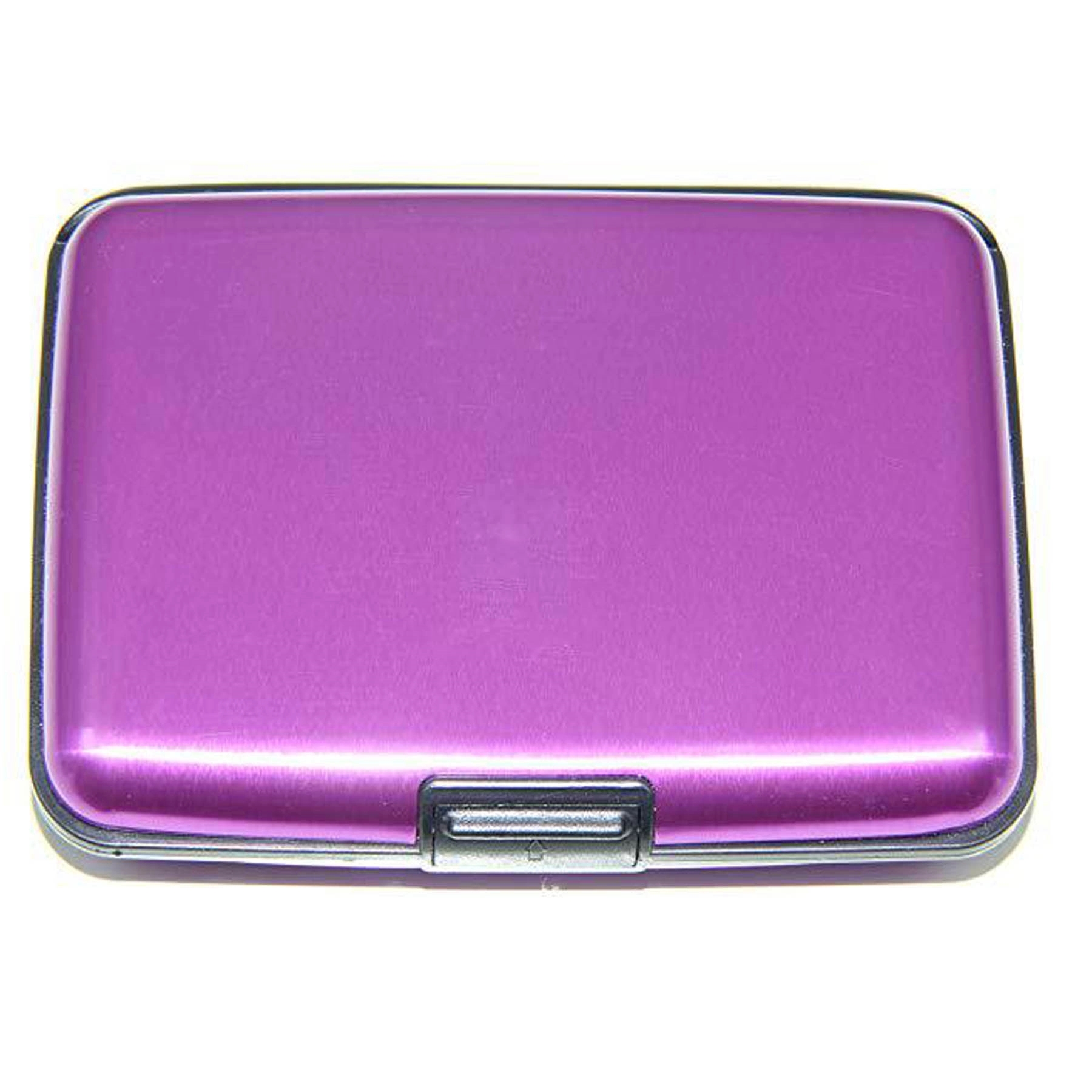 Slim Aluminum Wallet with Rfid Blocking Minimalist 6
