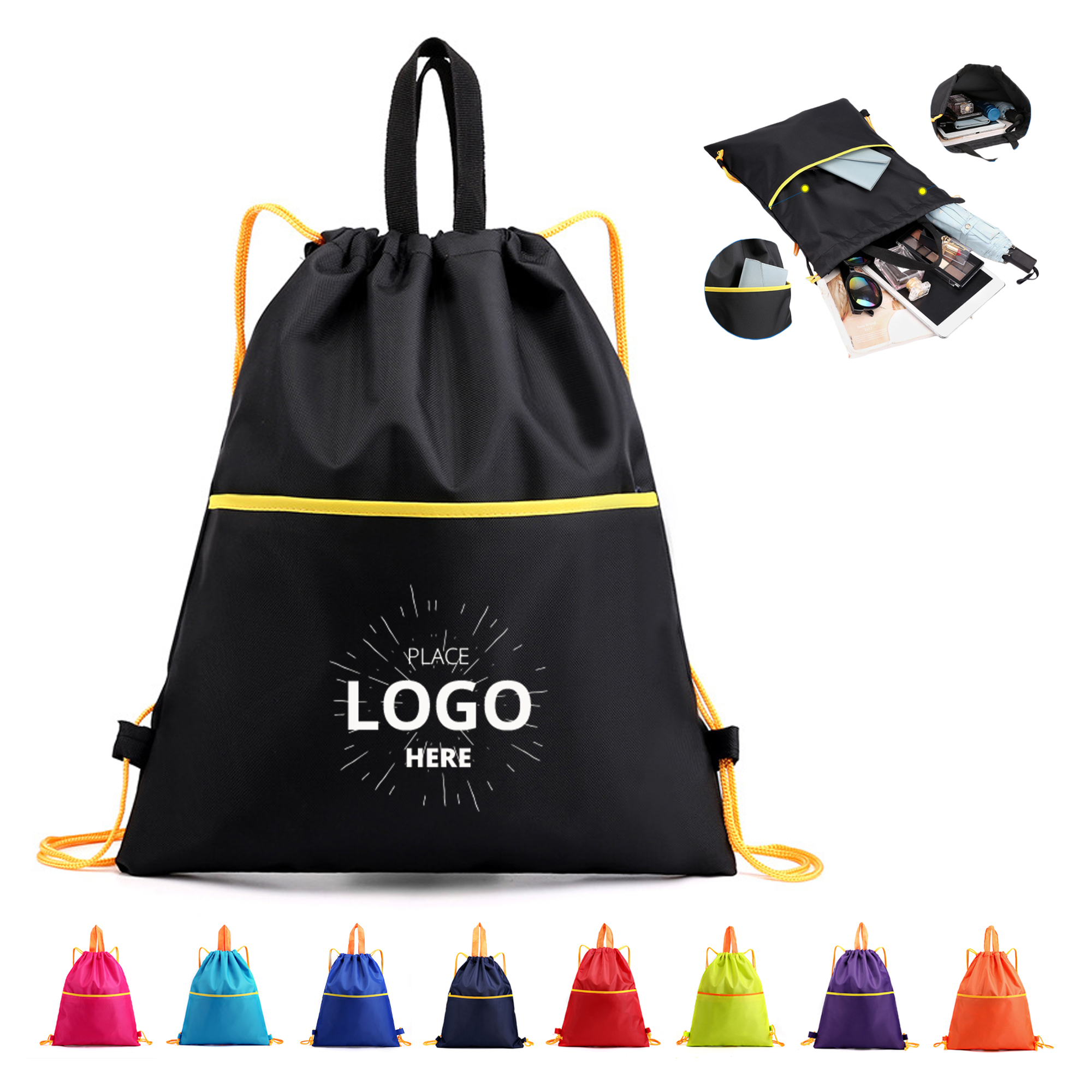 Drawstring Backpack 1