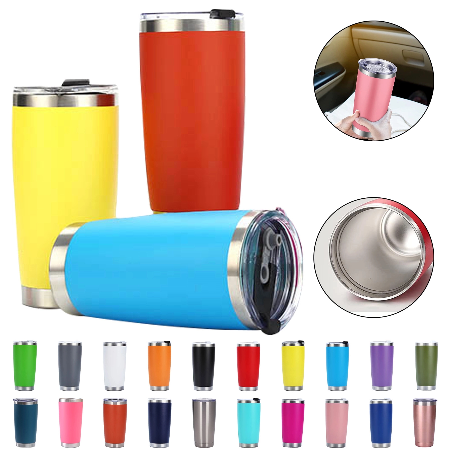 Stainless Steel Tumbler- 20 oz. 1