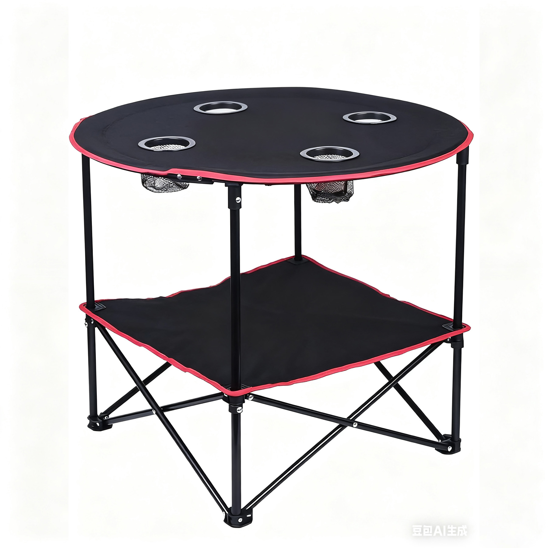 Camping 4 Cup Holder Folding Table 4