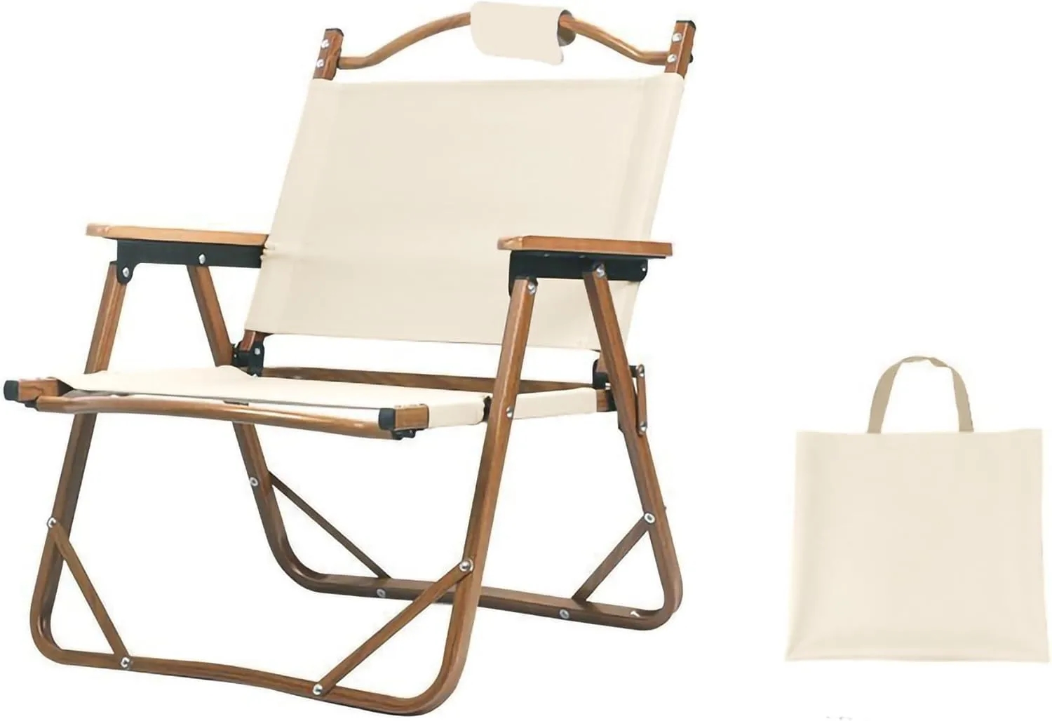 Kermit Outdoor Folding Chair-Aluminu Frame 3