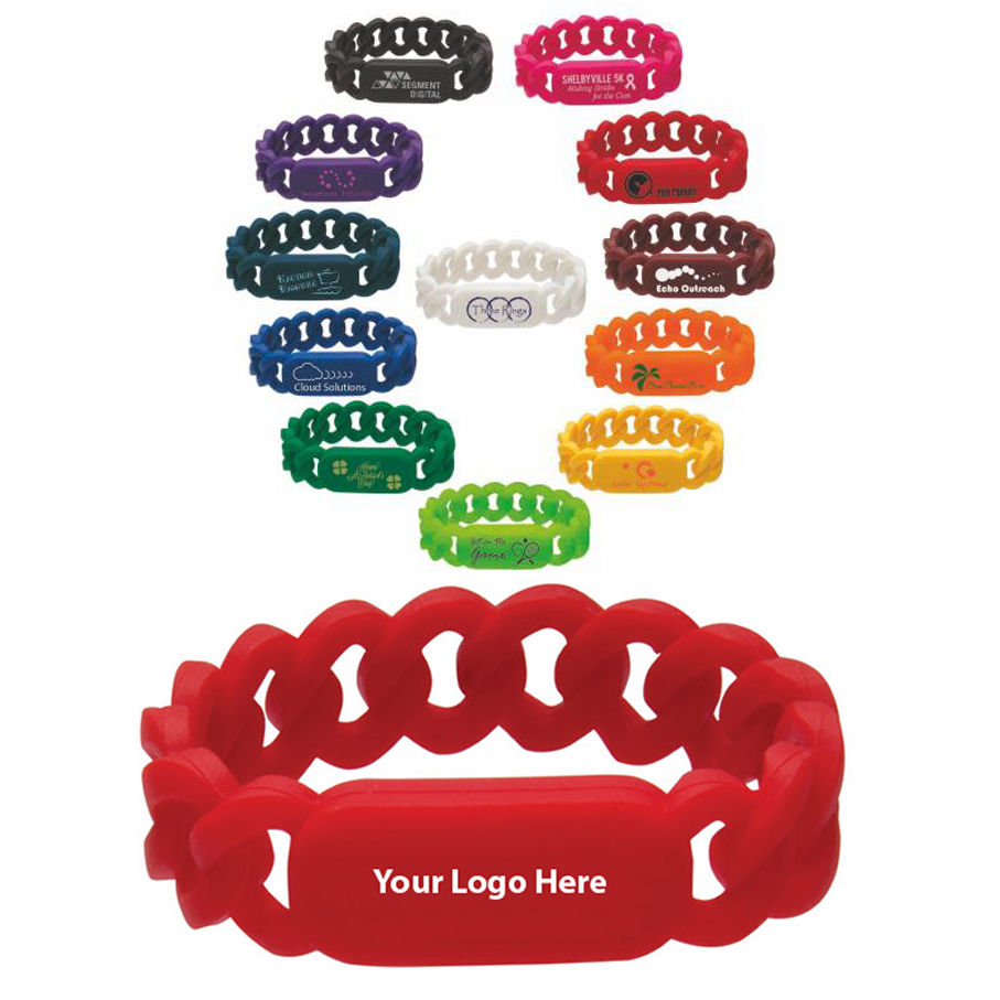 Link Colorful Silicone Bracelet 8