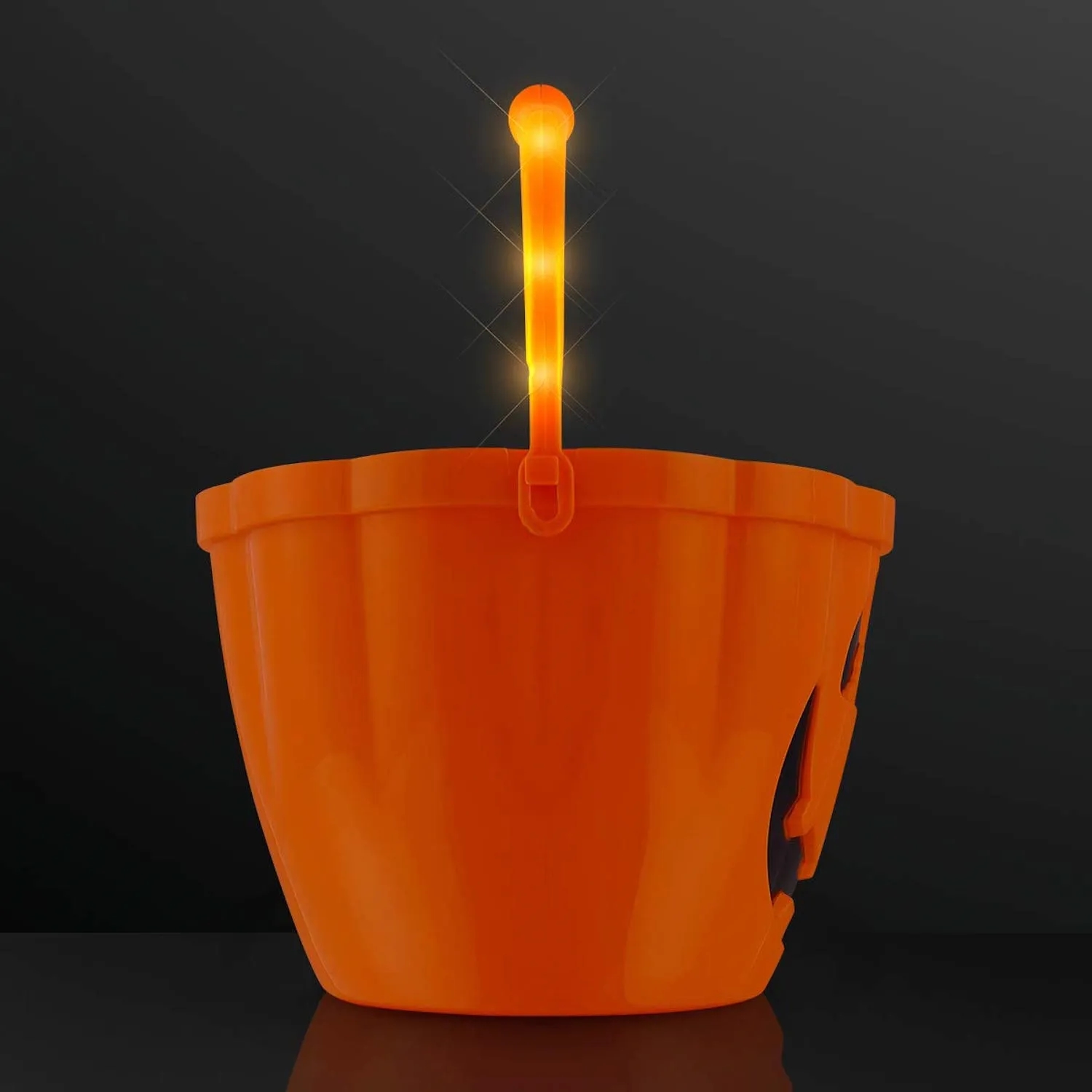 Pumpkin Light Handle Halloween Bucket 1