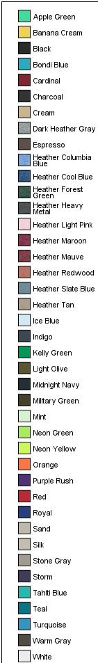 Next Level Apparel Adult CVC Tee. NL6210 188