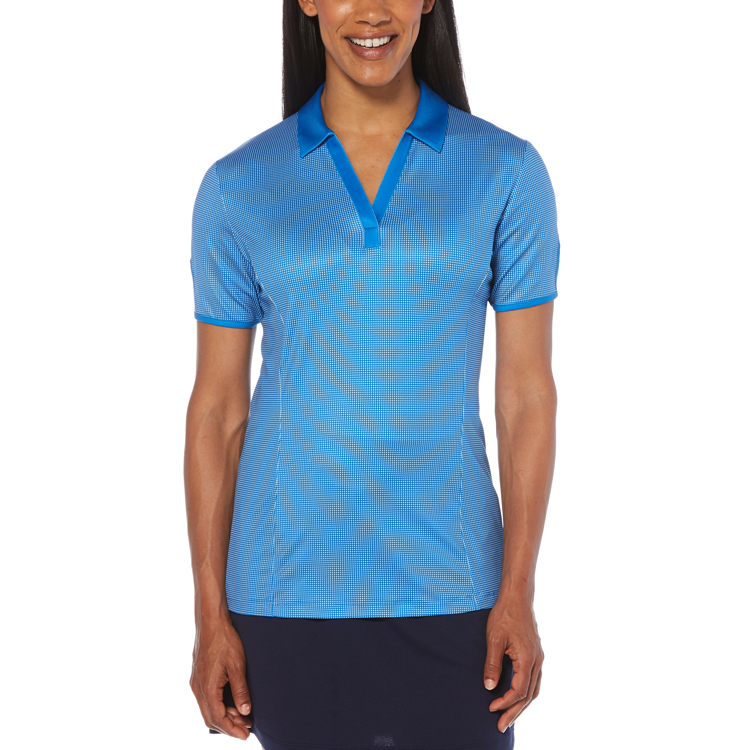Callaway Ladies Gingham Polo 4