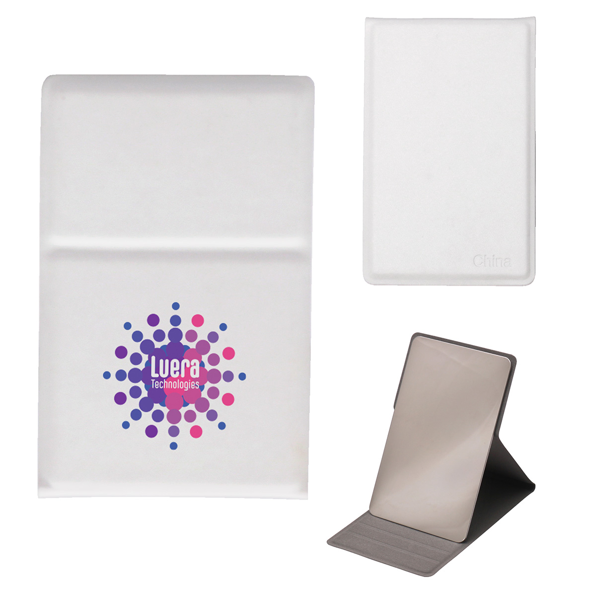 Reflections Stainless Steel Mirror with 3-Angle Stand 8