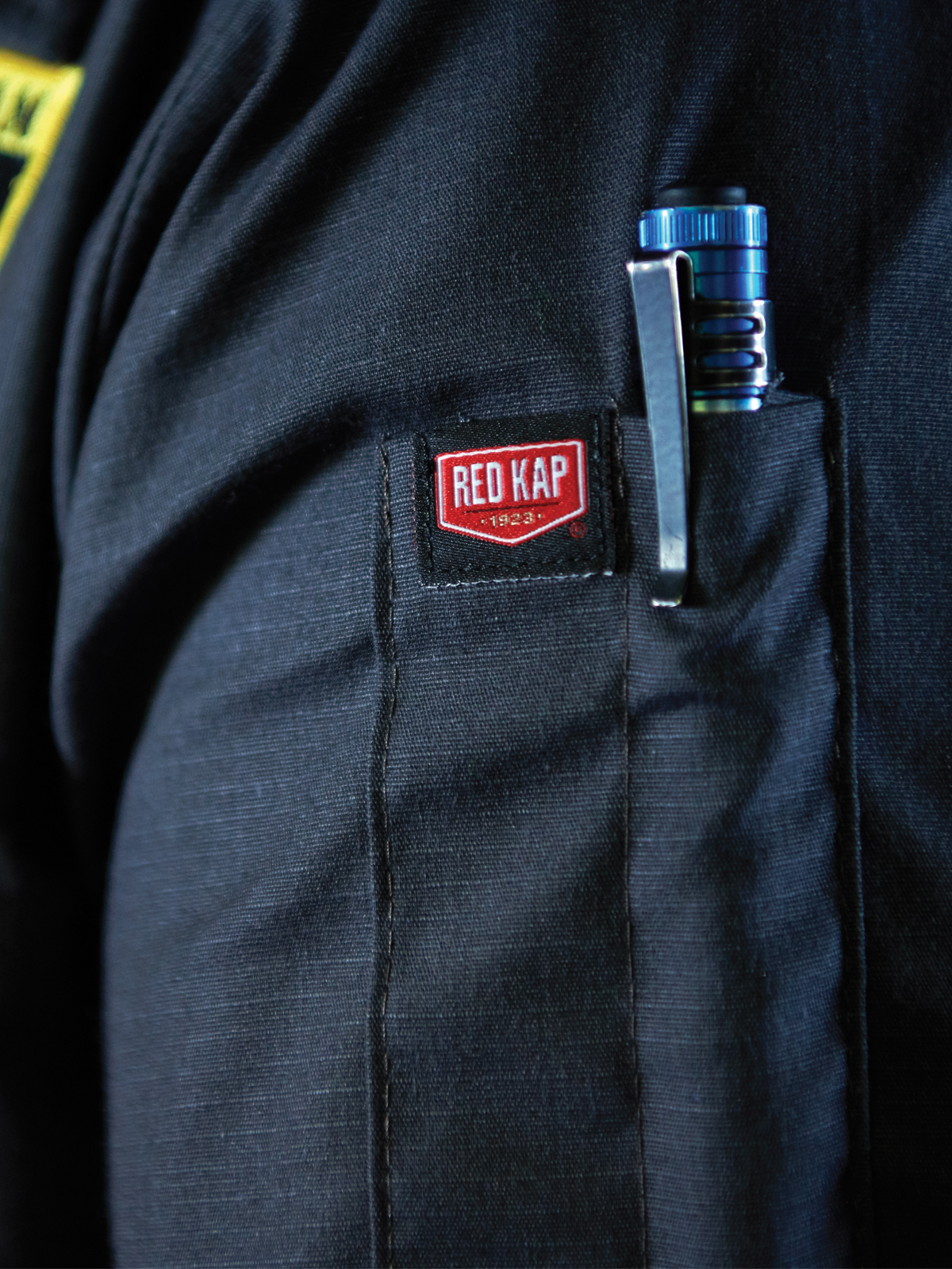 Red Kap Shirts -  Men's Short Sleeve Performance Plus Shop Shirt 16