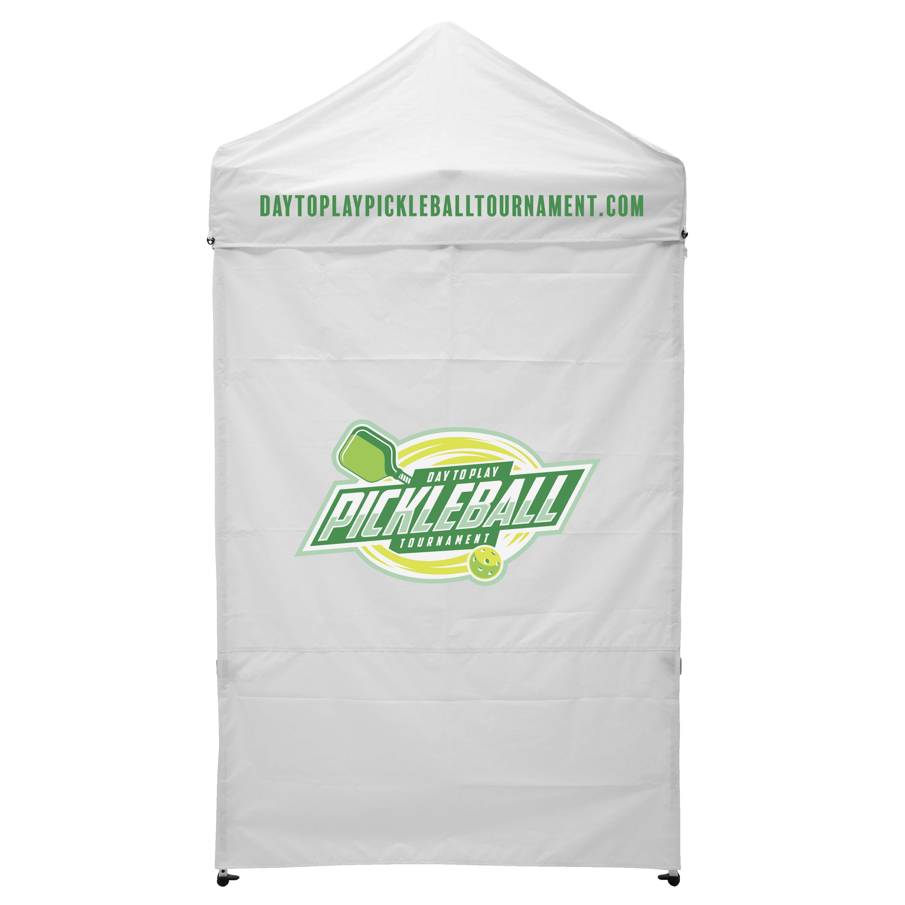 5' Economy Tent Full Wall (Full-Color Imprint) 3