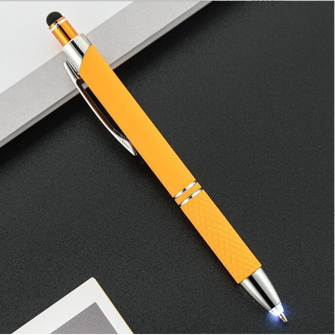 Light Pen With Soft Rubberized Grip/Led pen 3