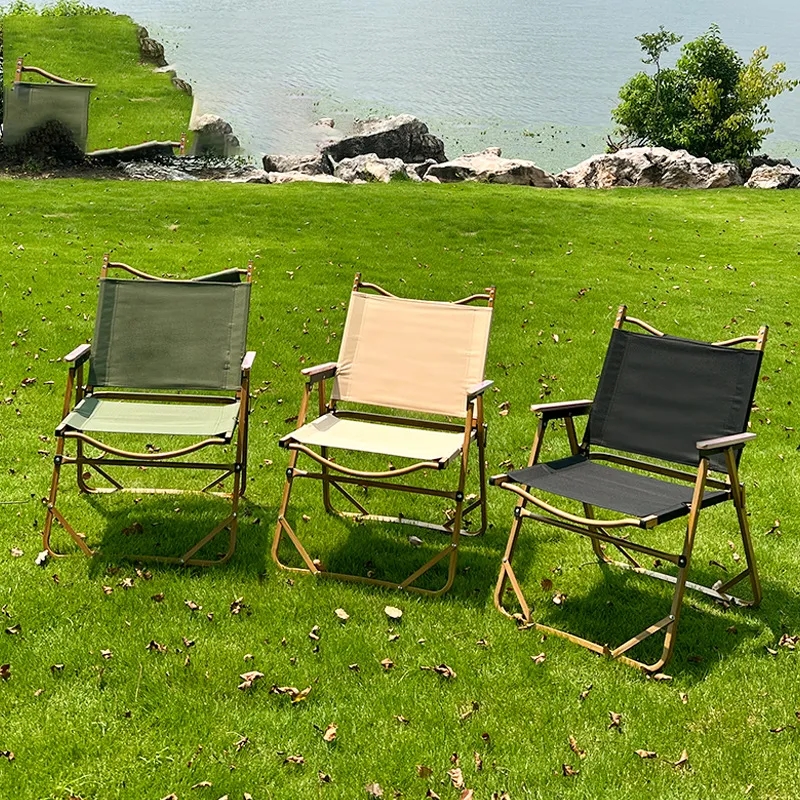 Outdoor Furniture Kermit Aluminum Portable Folding Chair 5