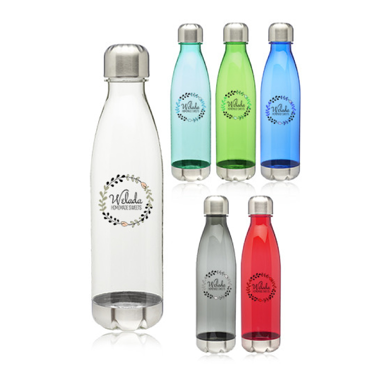 25 oz. Plastic Cola Shaped Water Bottle 5