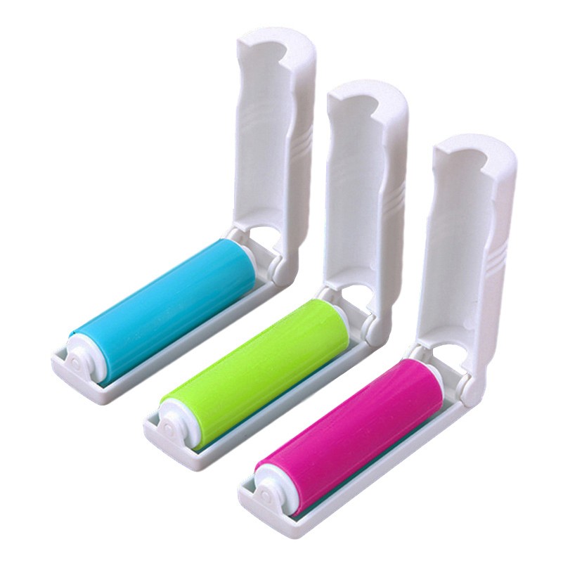 Mini Lint Roller Brush Hair Fabric Remover 1