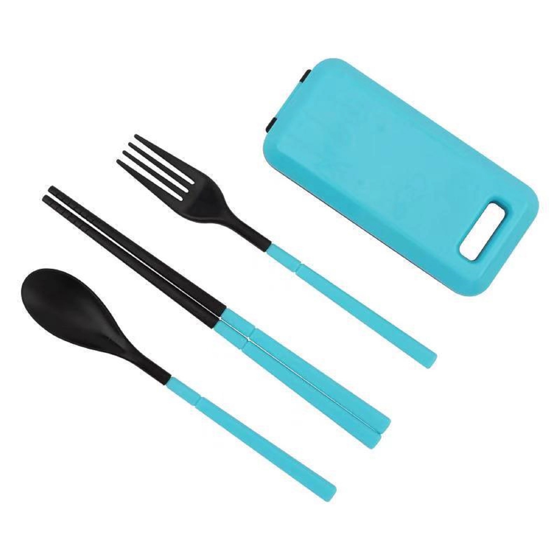 3 in 1 Collapsible Chopsticks Spoon Fork Set 3
