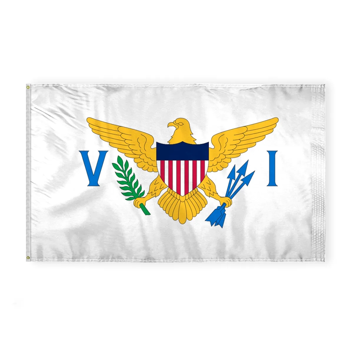 12"x18" to 8'x12' Virgin Island Nylon Flags 5