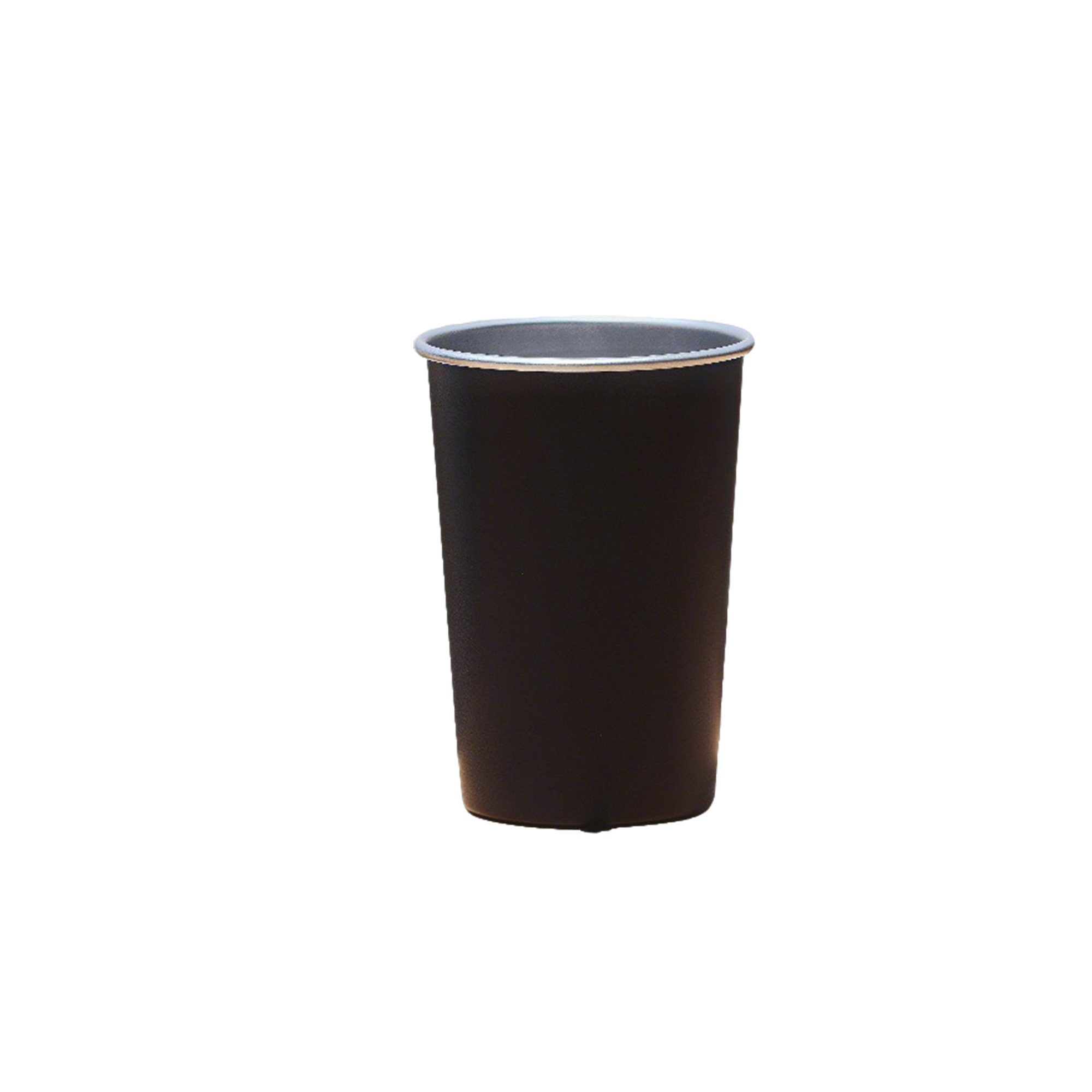 Stainless Steel Pint Cup 16 Ounce Powder Coated Black 7