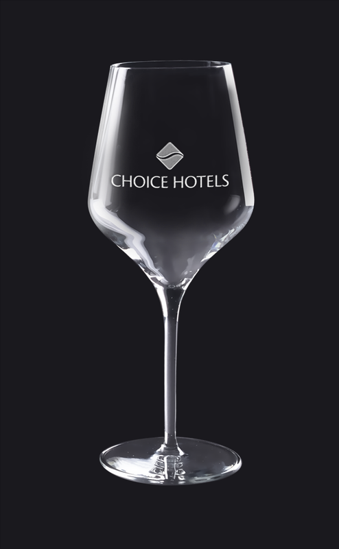 24 oz.  Prism Red Wine - Deep Etched 2