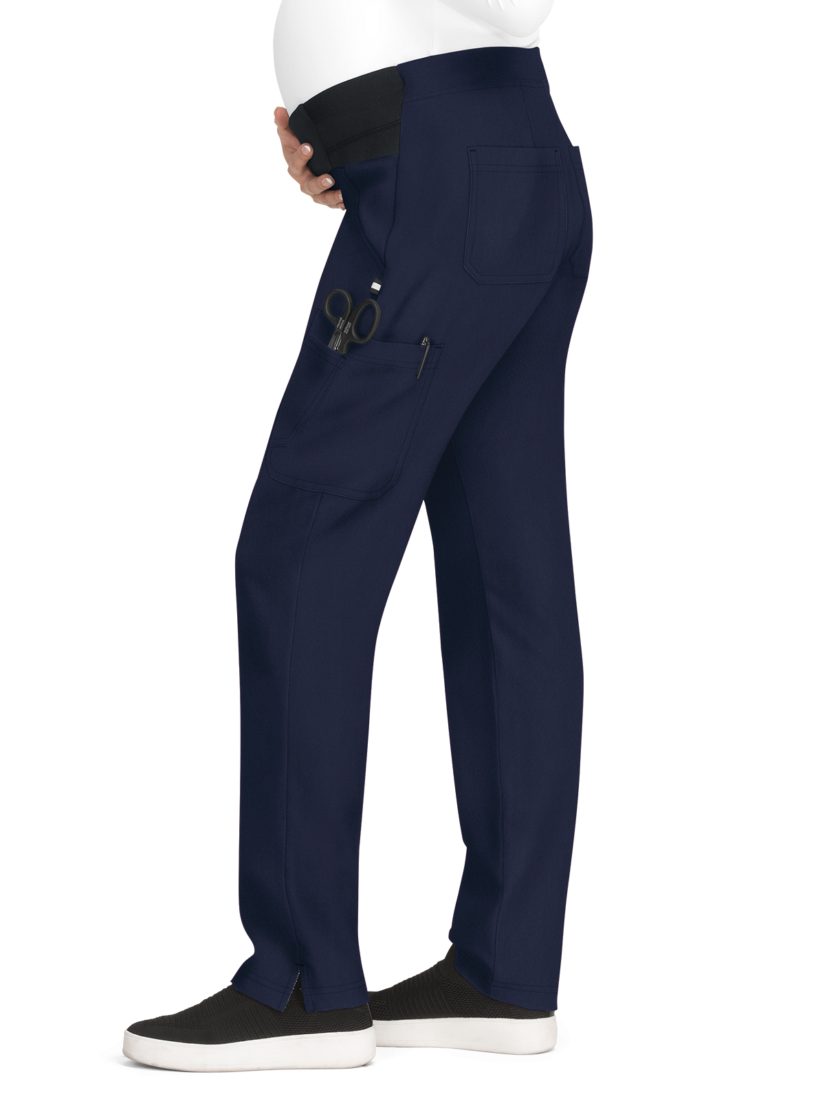 koi - Next Gen - Women's Eight-Pocket Maternity On the Move Pant 4