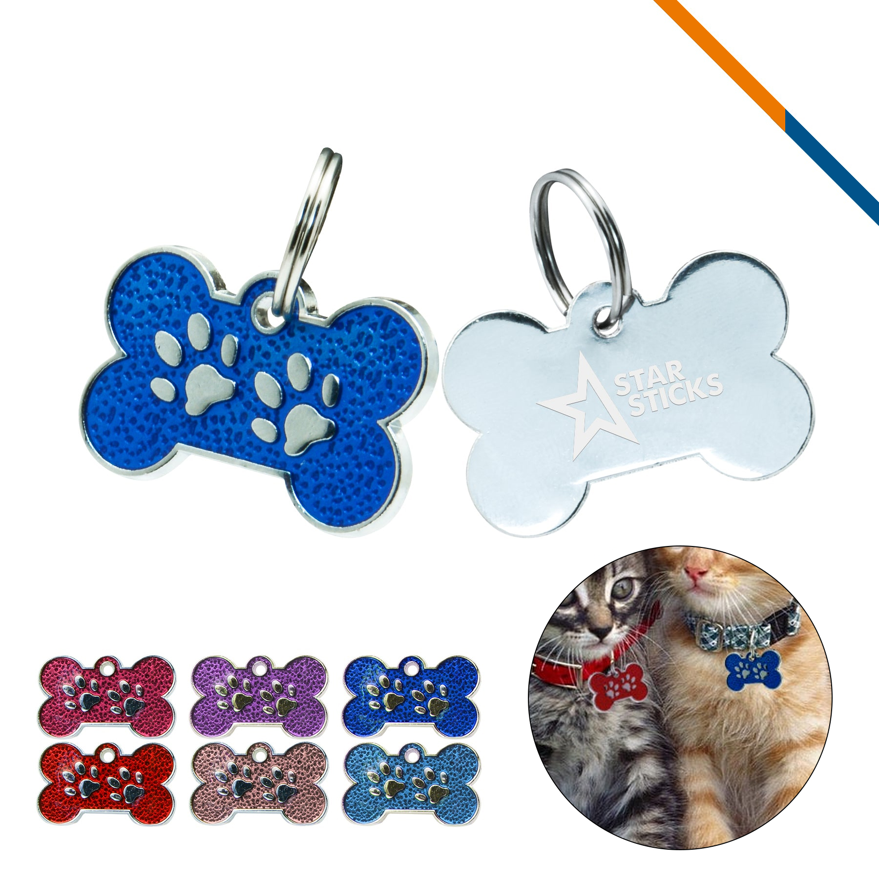 Kitty Paw Tags 2