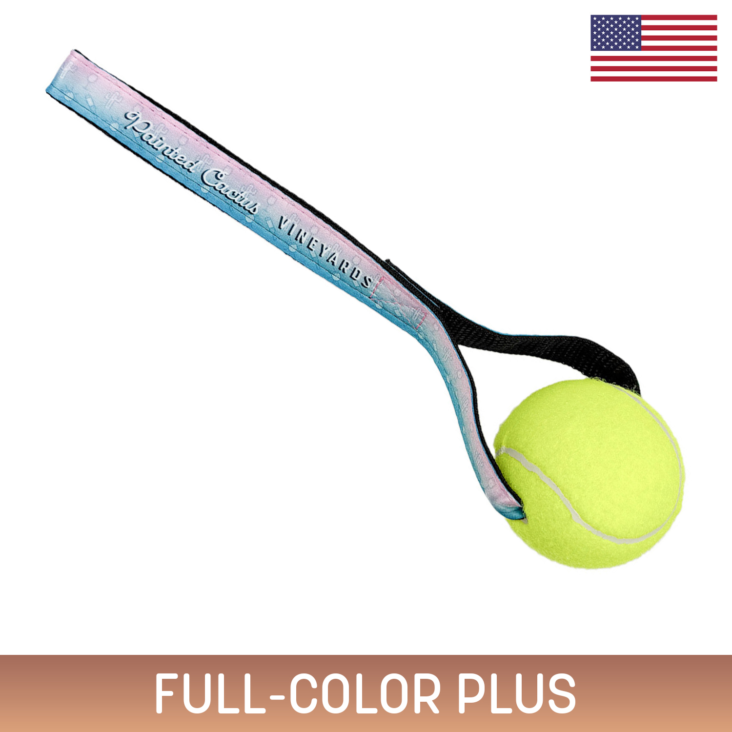 Sublimated Tennis Ball Toss Toy 10